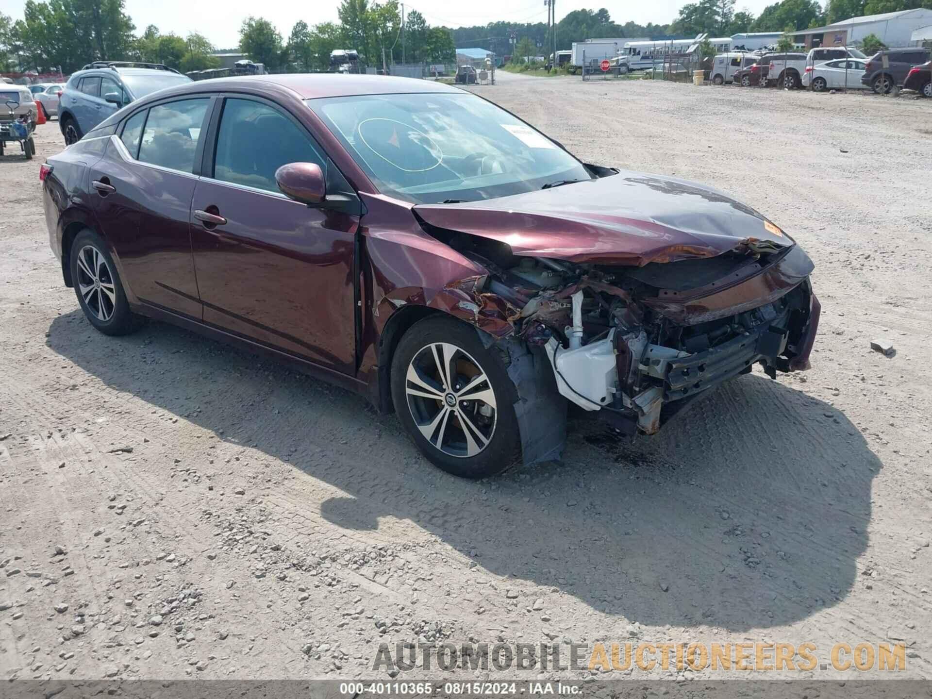 3N1AB8CV0LY228601 NISSAN SENTRA 2020