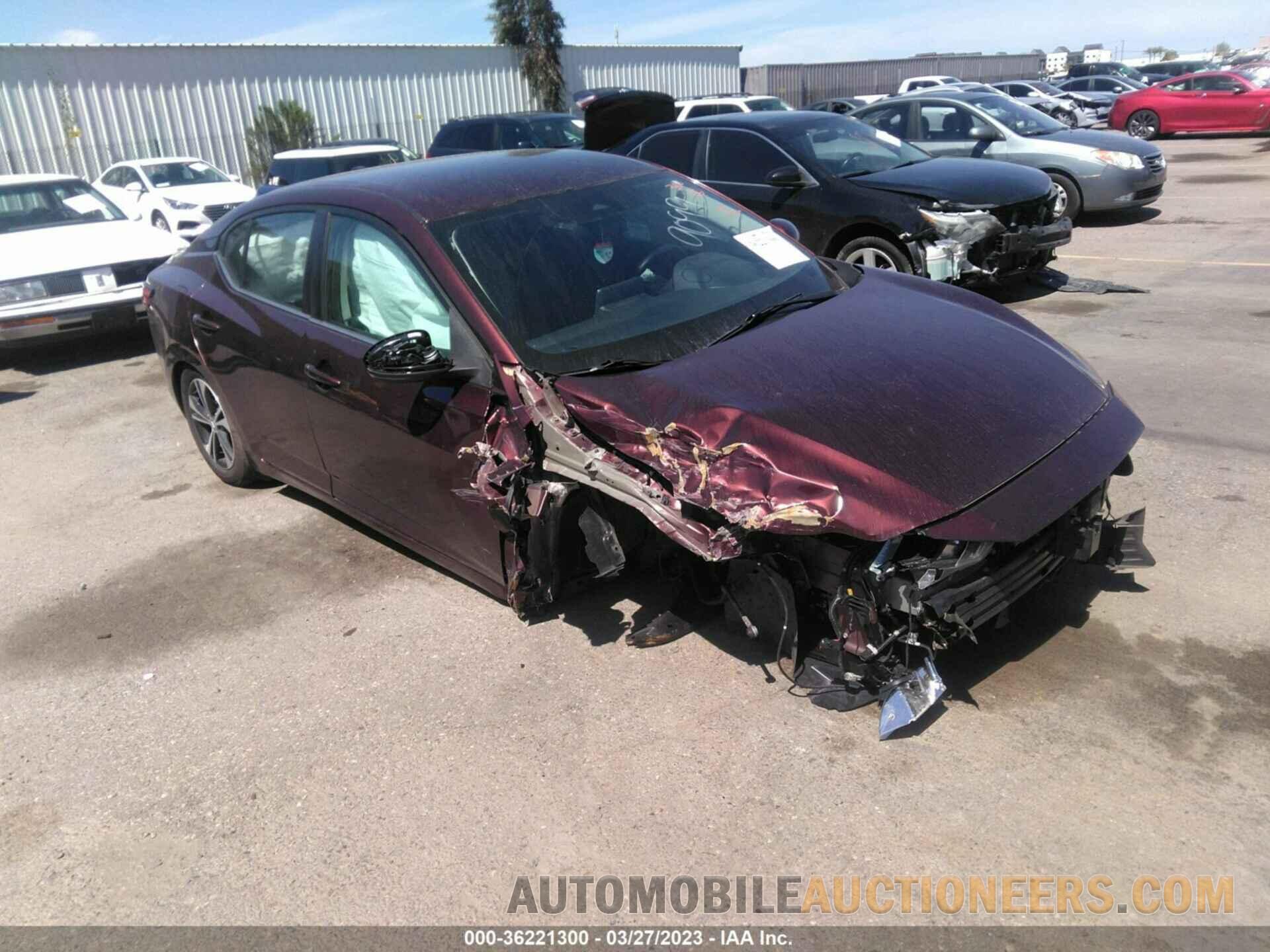 3N1AB8CV0LY299099 NISSAN SENTRA 2020