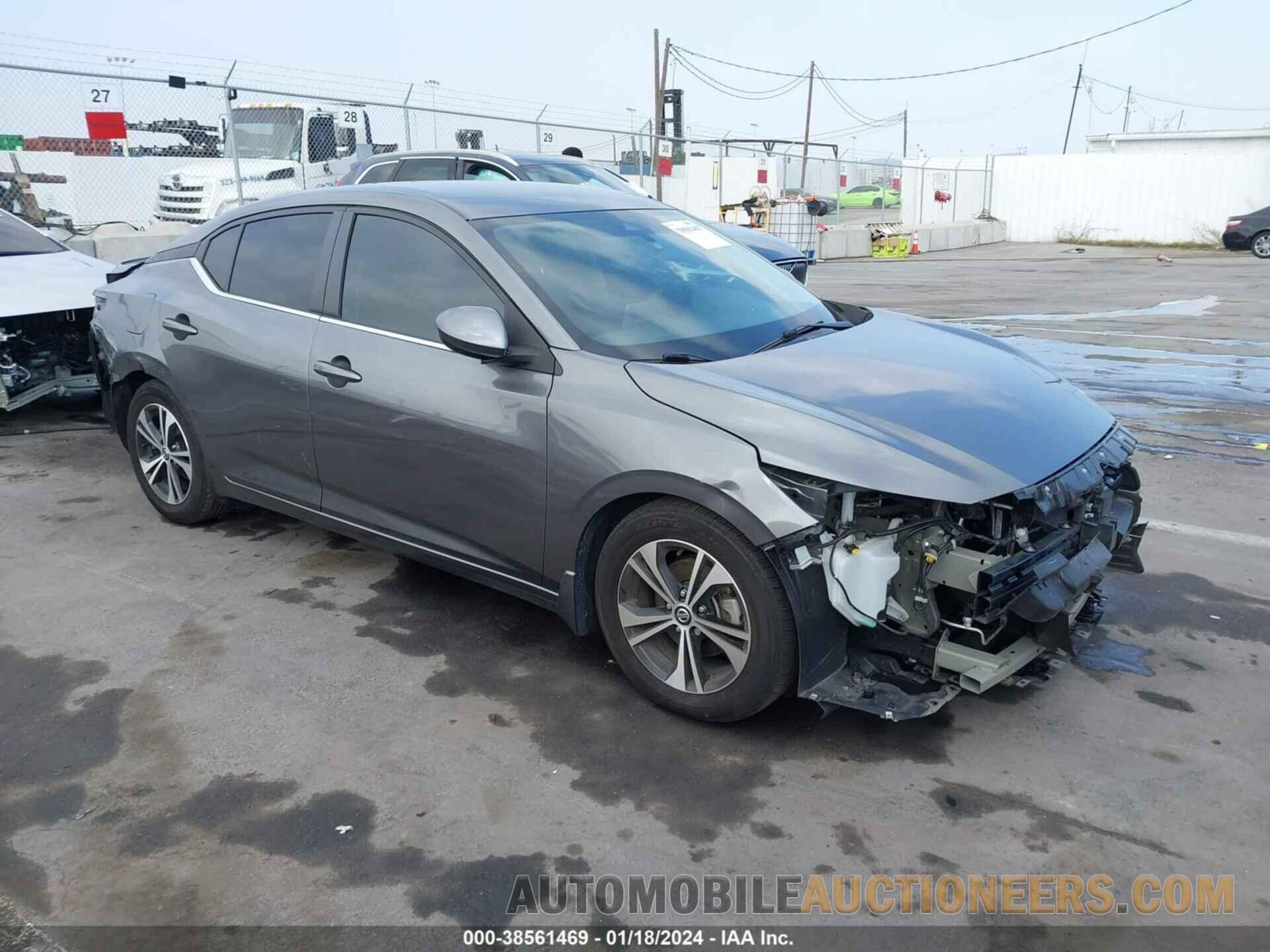 3N1AB8CV0MY215672 NISSAN SENTRA 2021