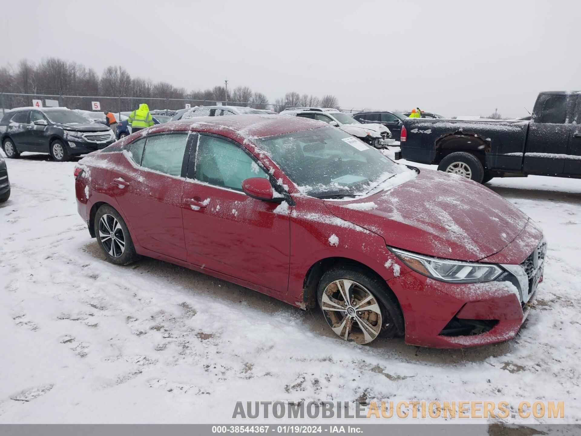 3N1AB8CV0NY208383 NISSAN SENTRA 2022