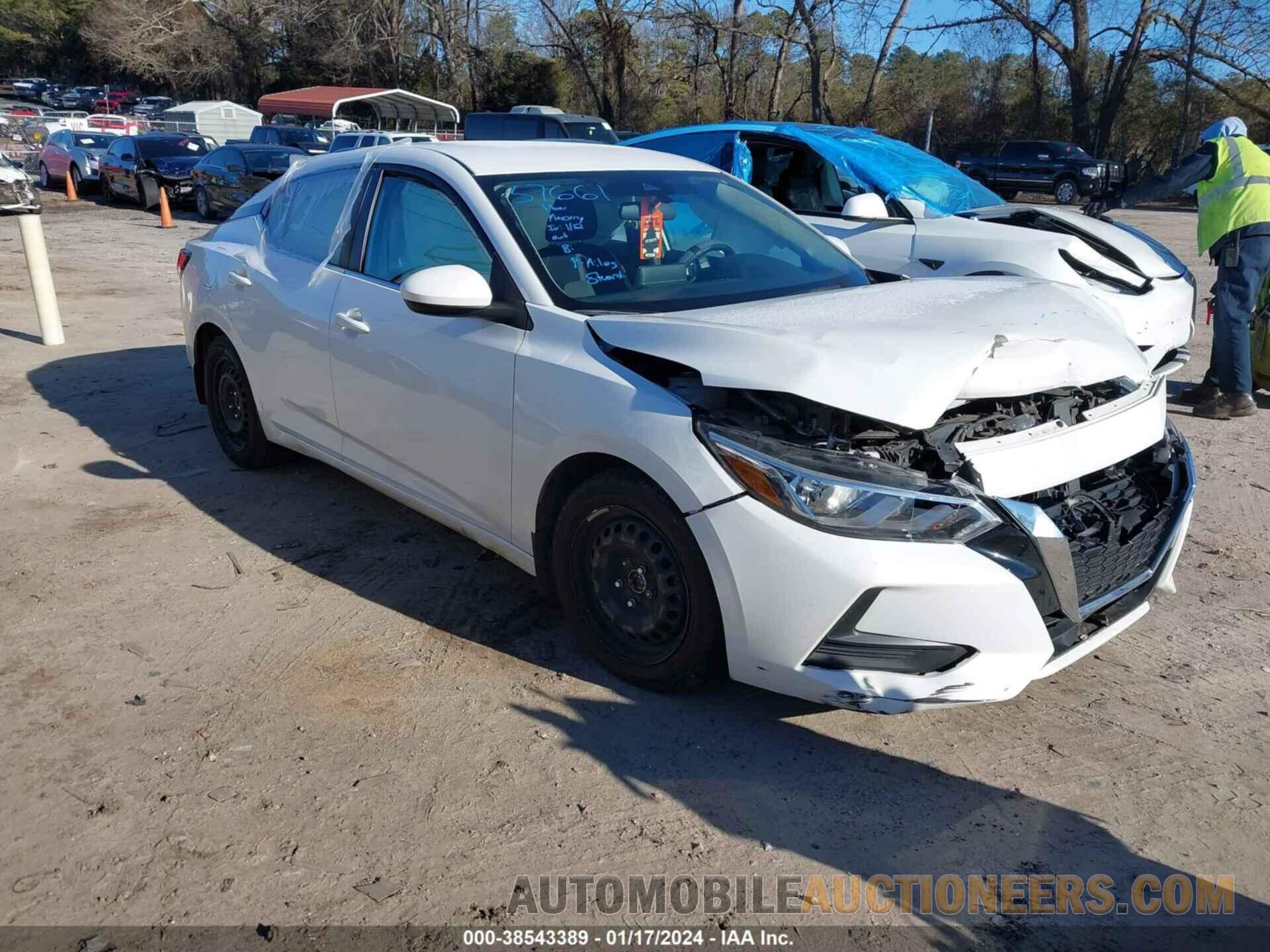 3N1AB8CV0NY220260 NISSAN SENTRA 2022