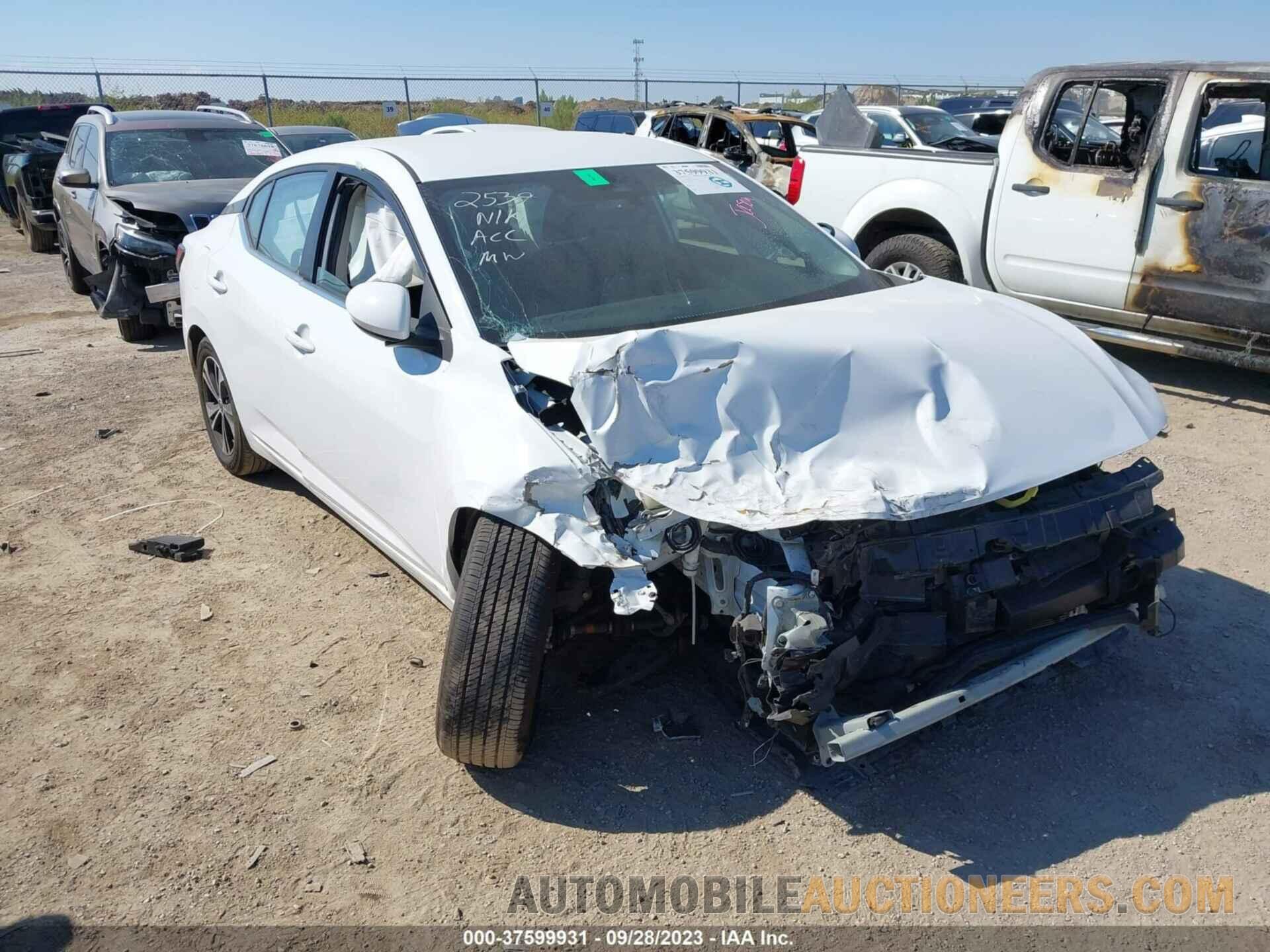 3N1AB8CV0NY220596 NISSAN SENTRA 2022