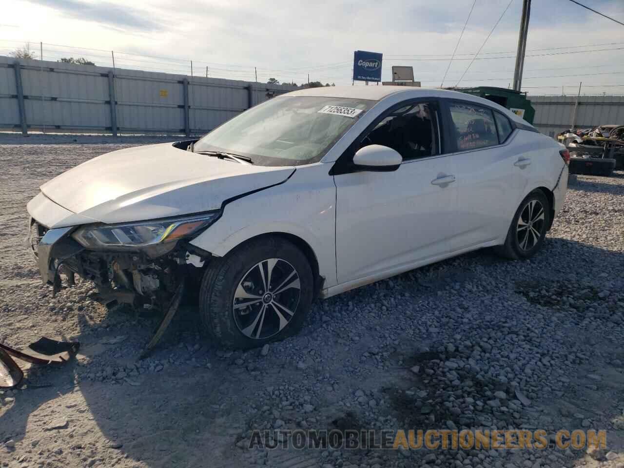 3N1AB8CV0NY228309 NISSAN SENTRA 2022