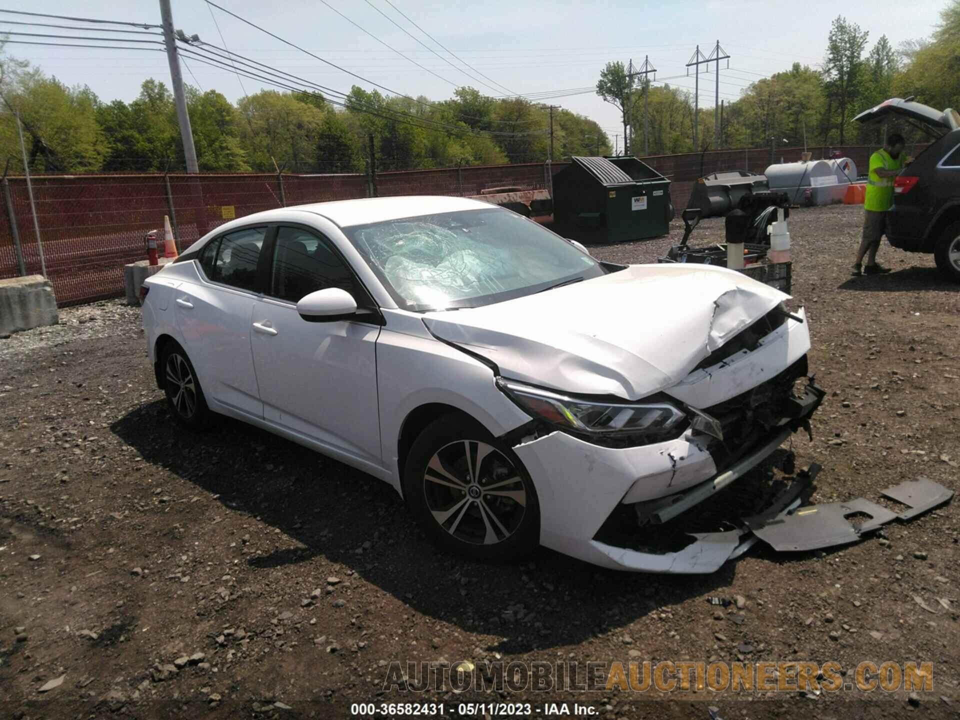 3N1AB8CV0NY236488 NISSAN SENTRA 2022