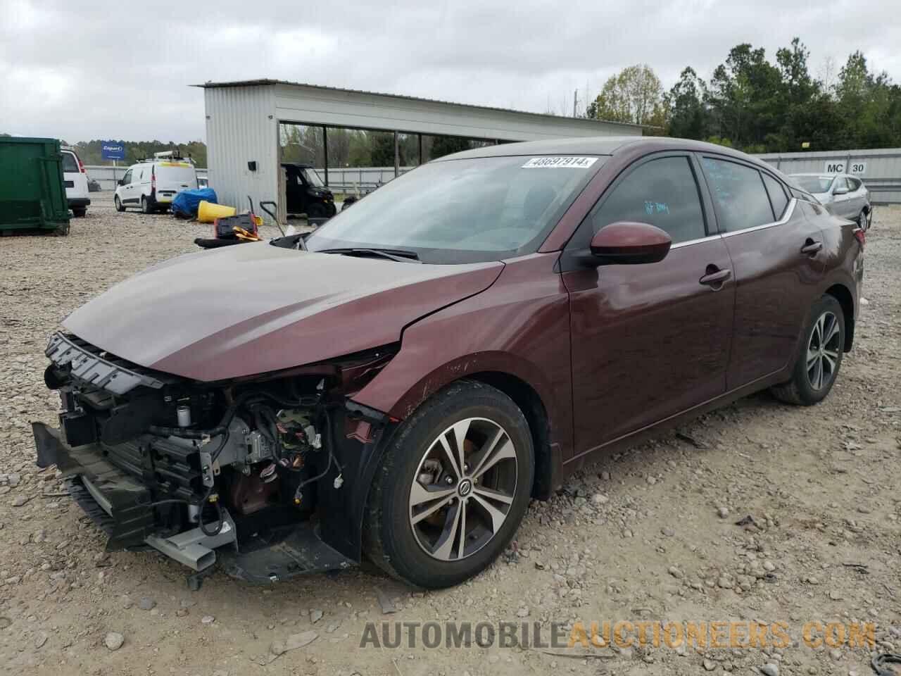 3N1AB8CV0NY255025 NISSAN SENTRA 2022