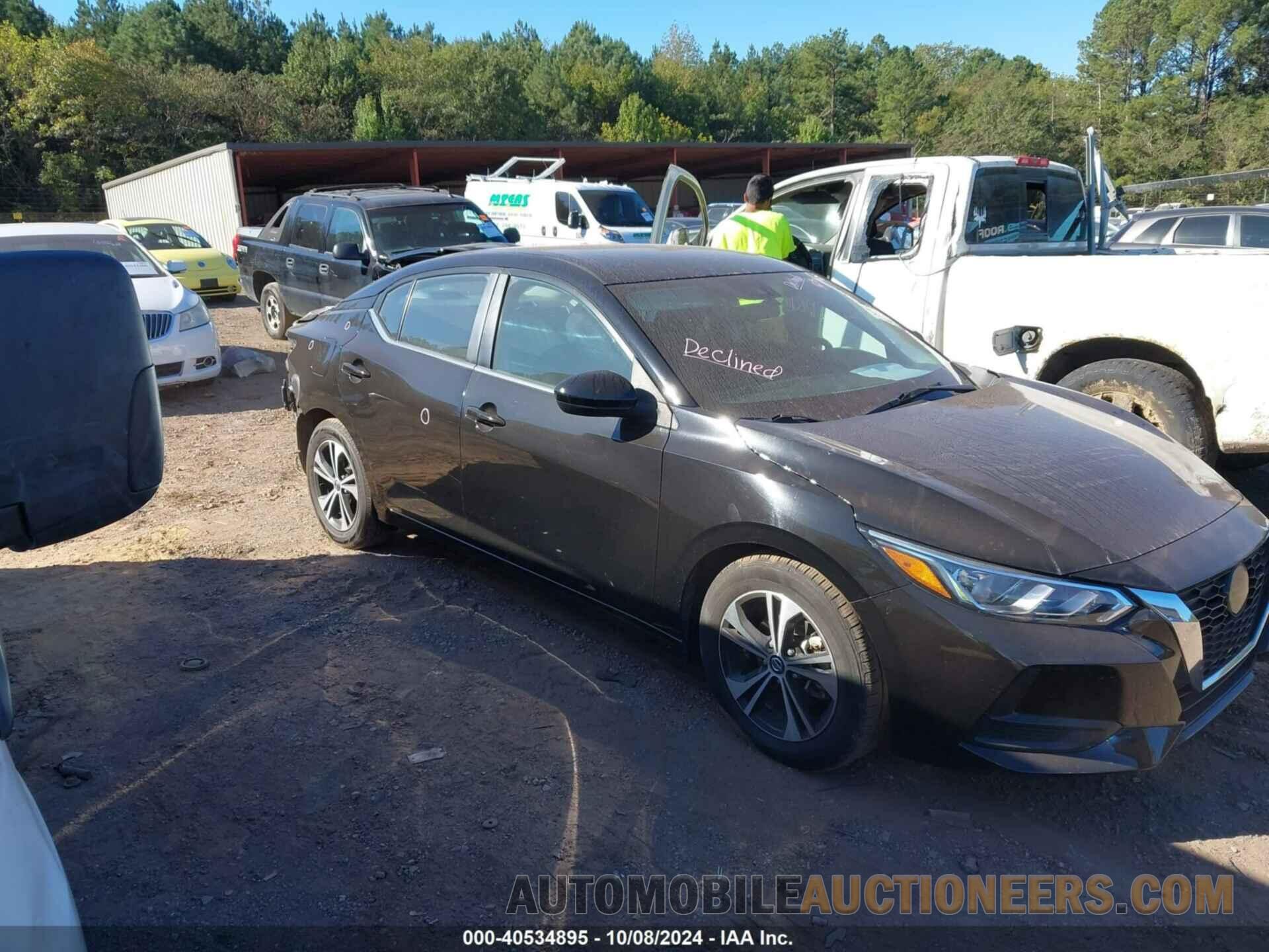 3N1AB8CV0NY265246 NISSAN SENTRA 2022