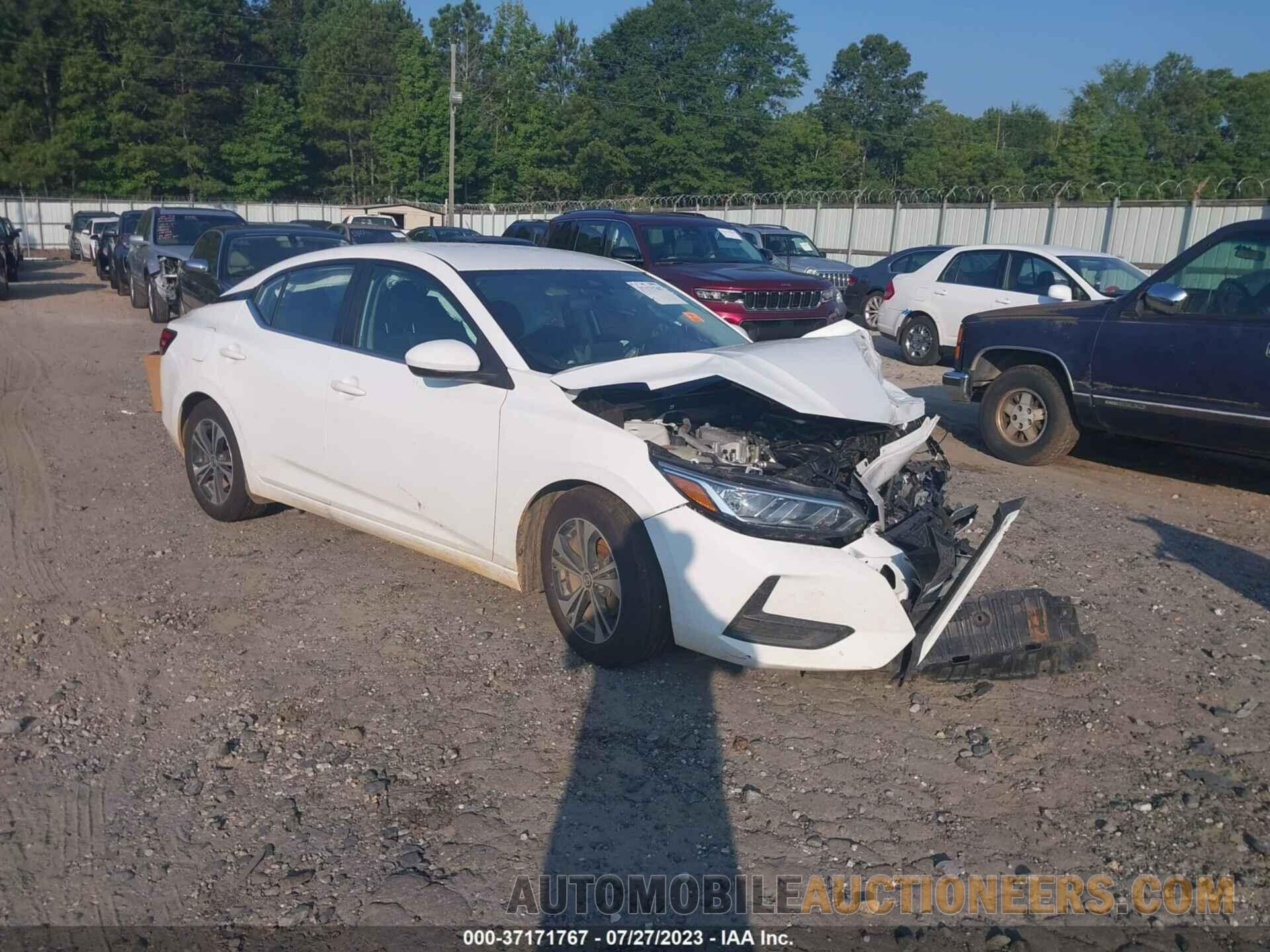 3N1AB8CV0NY268261 NISSAN SENTRA 2022