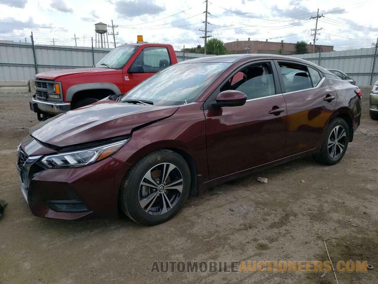 3N1AB8CV0NY295444 NISSAN SENTRA 2022