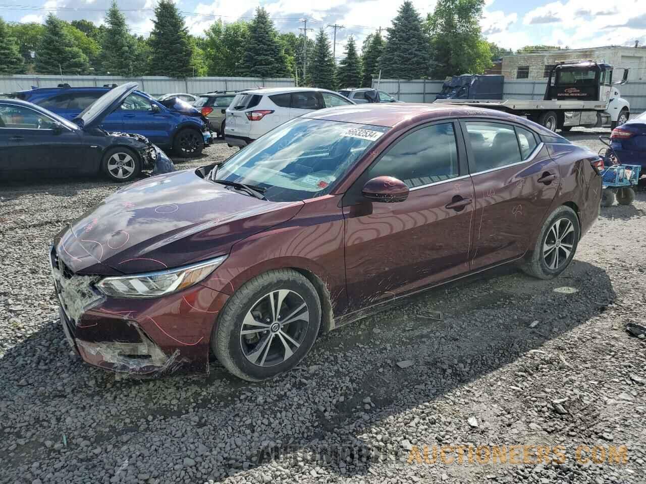 3N1AB8CV1LY222211 NISSAN SENTRA 2020