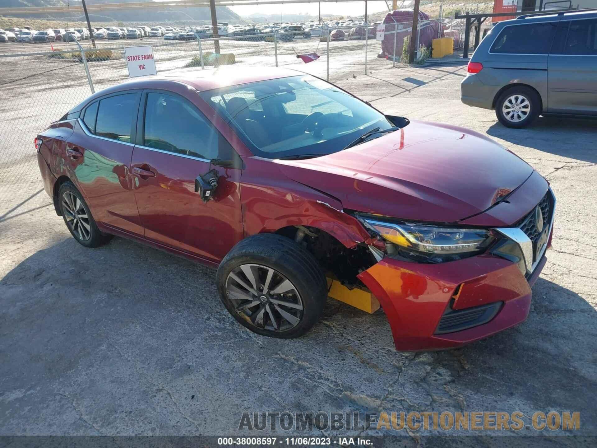 3N1AB8CV1LY254625 NISSAN SENTRA 2020