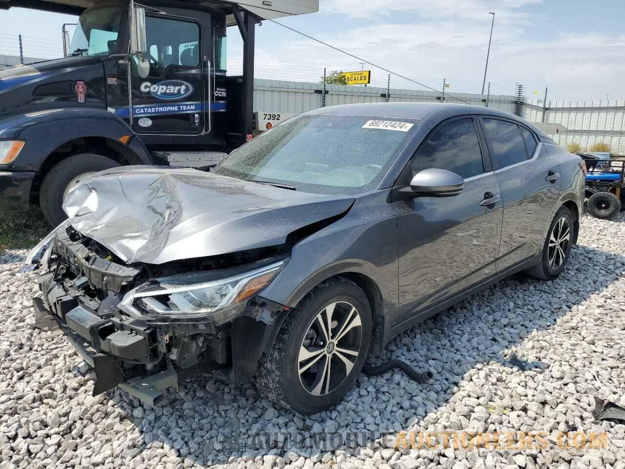 3N1AB8CV1LY276382 NISSAN SENTRA 2020