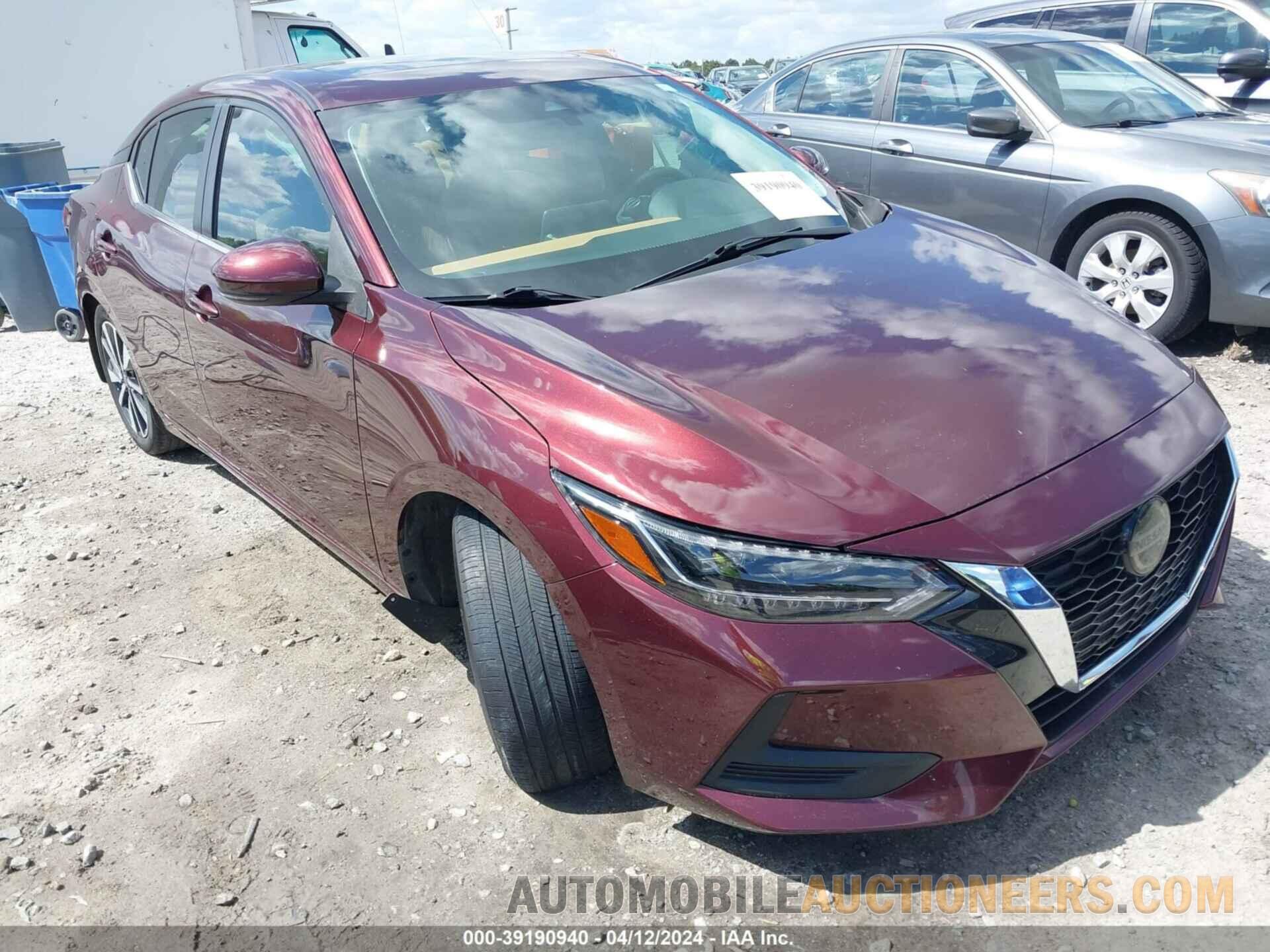 3N1AB8CV1LY313348 NISSAN SENTRA 2020