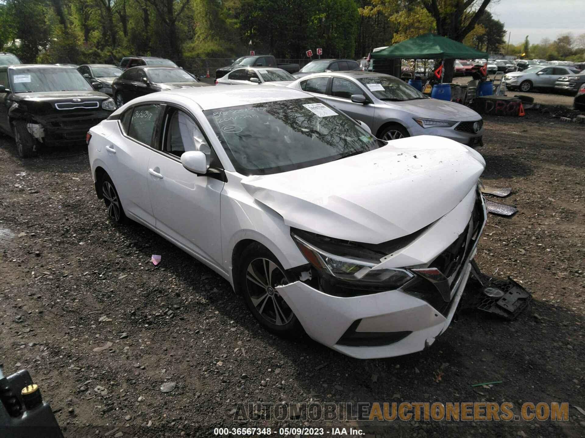 3N1AB8CV1LY313365 NISSAN SENTRA 2020