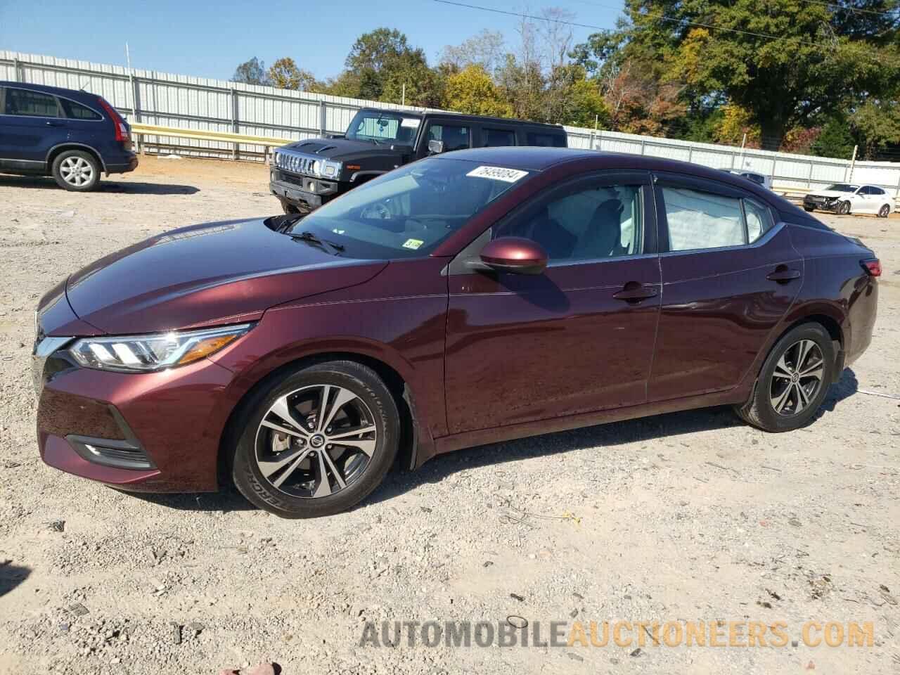 3N1AB8CV1MY202008 NISSAN SENTRA 2021