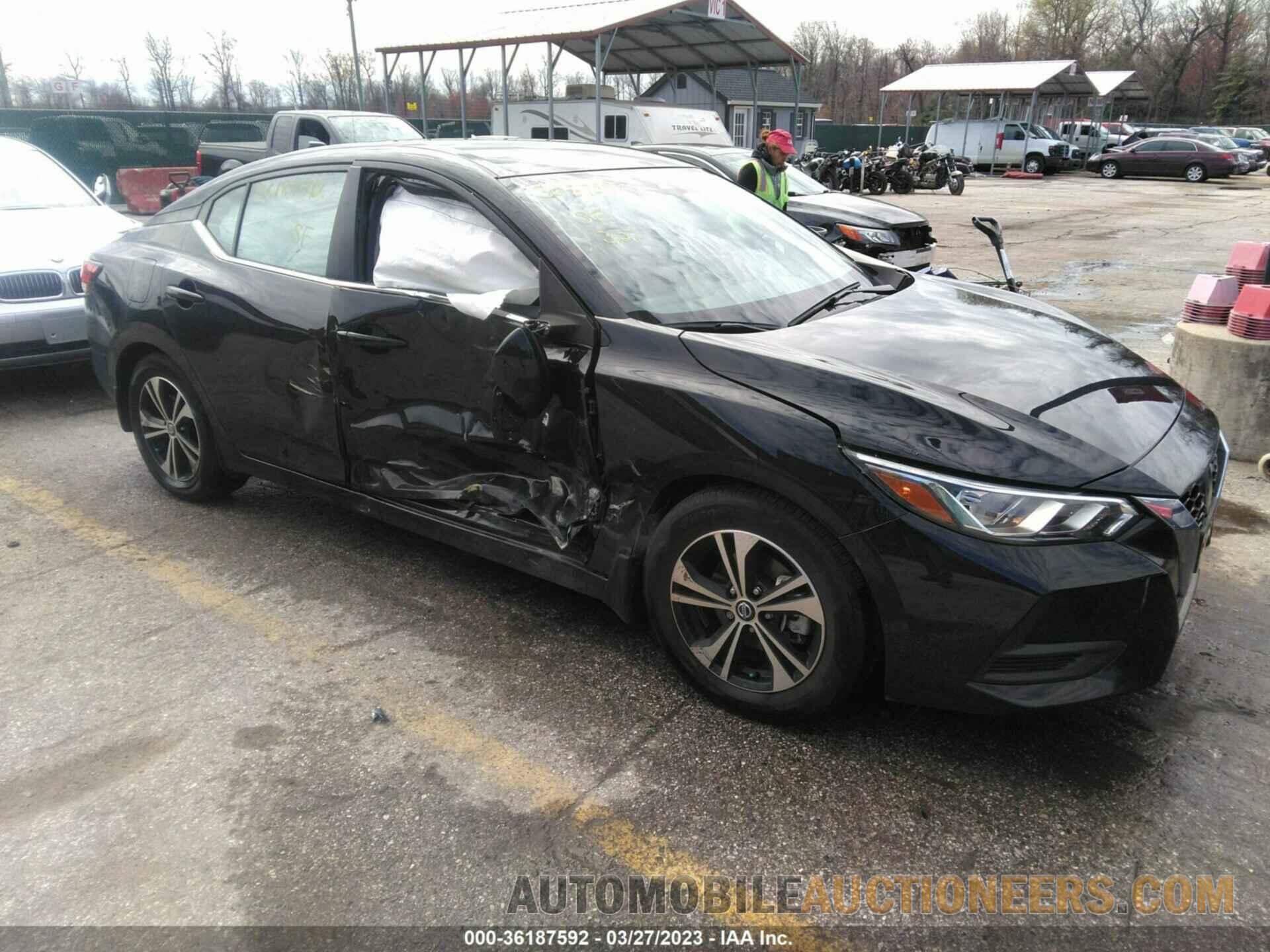 3N1AB8CV1NY213611 NISSAN SENTRA 2022