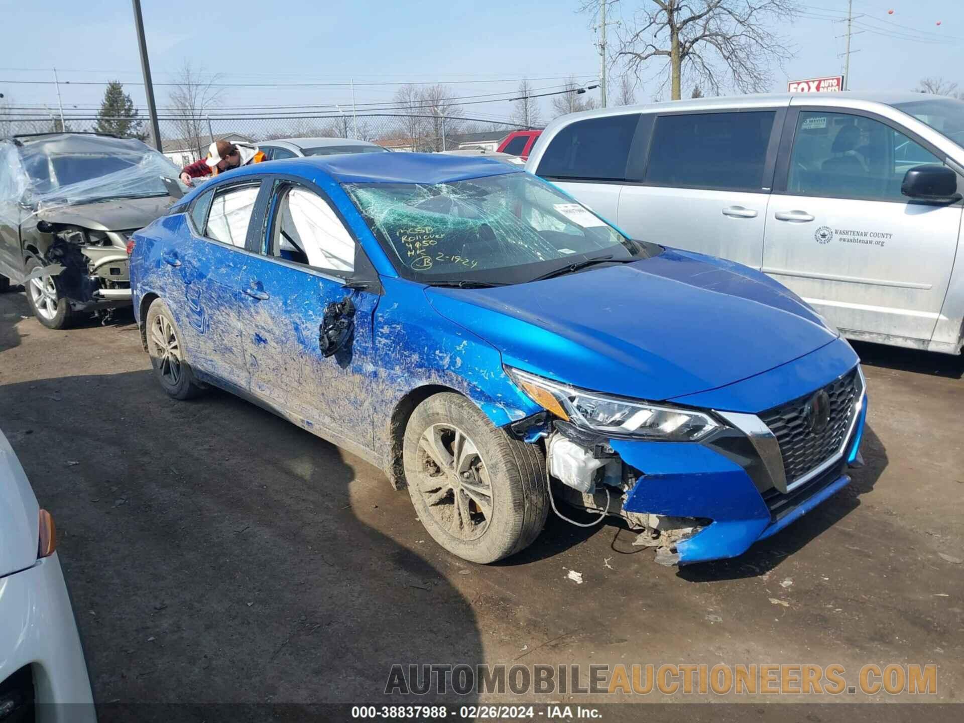 3N1AB8CV1NY219392 NISSAN SENTRA 2022