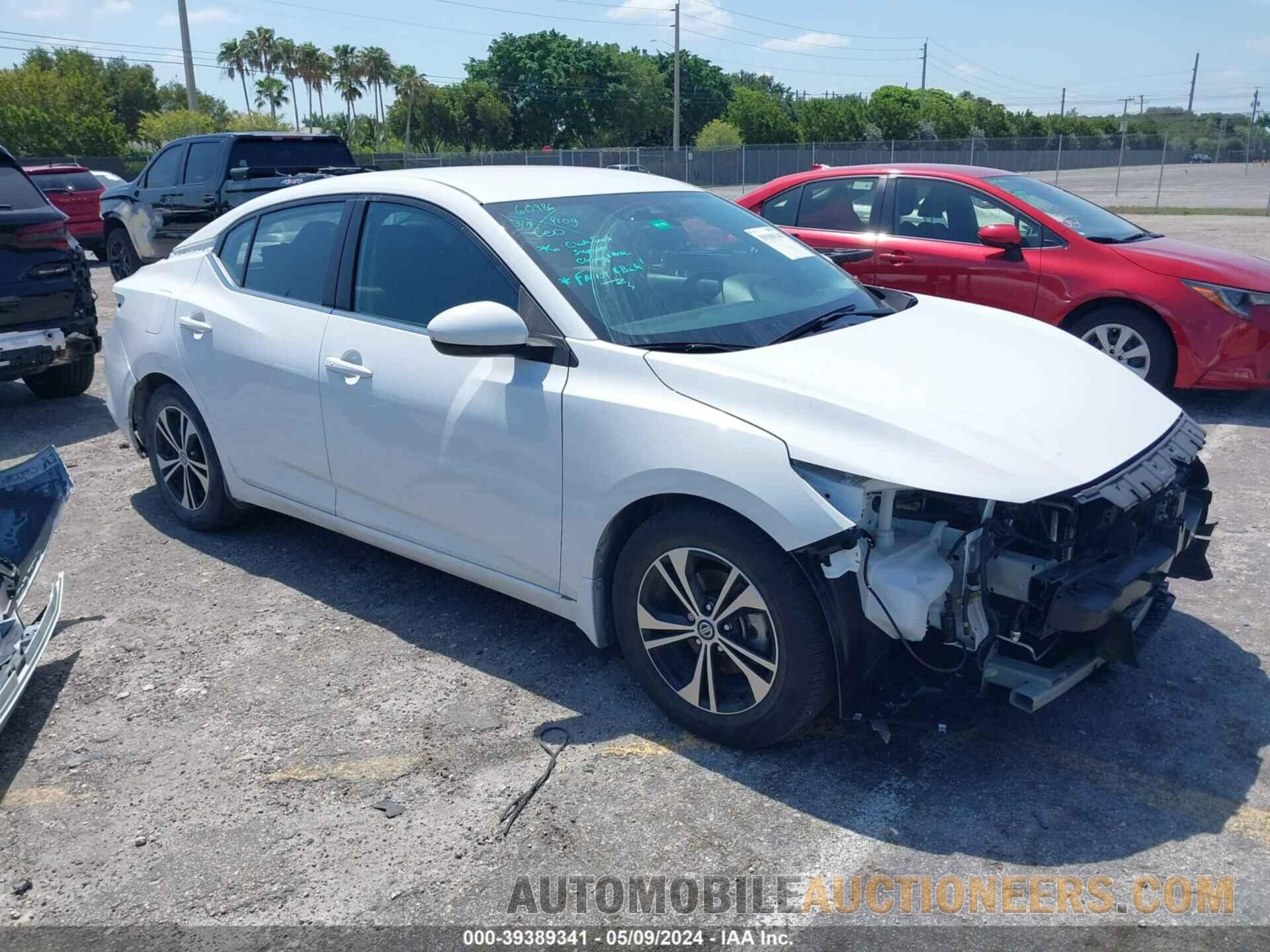 3N1AB8CV1NY254675 NISSAN SENTRA 2022