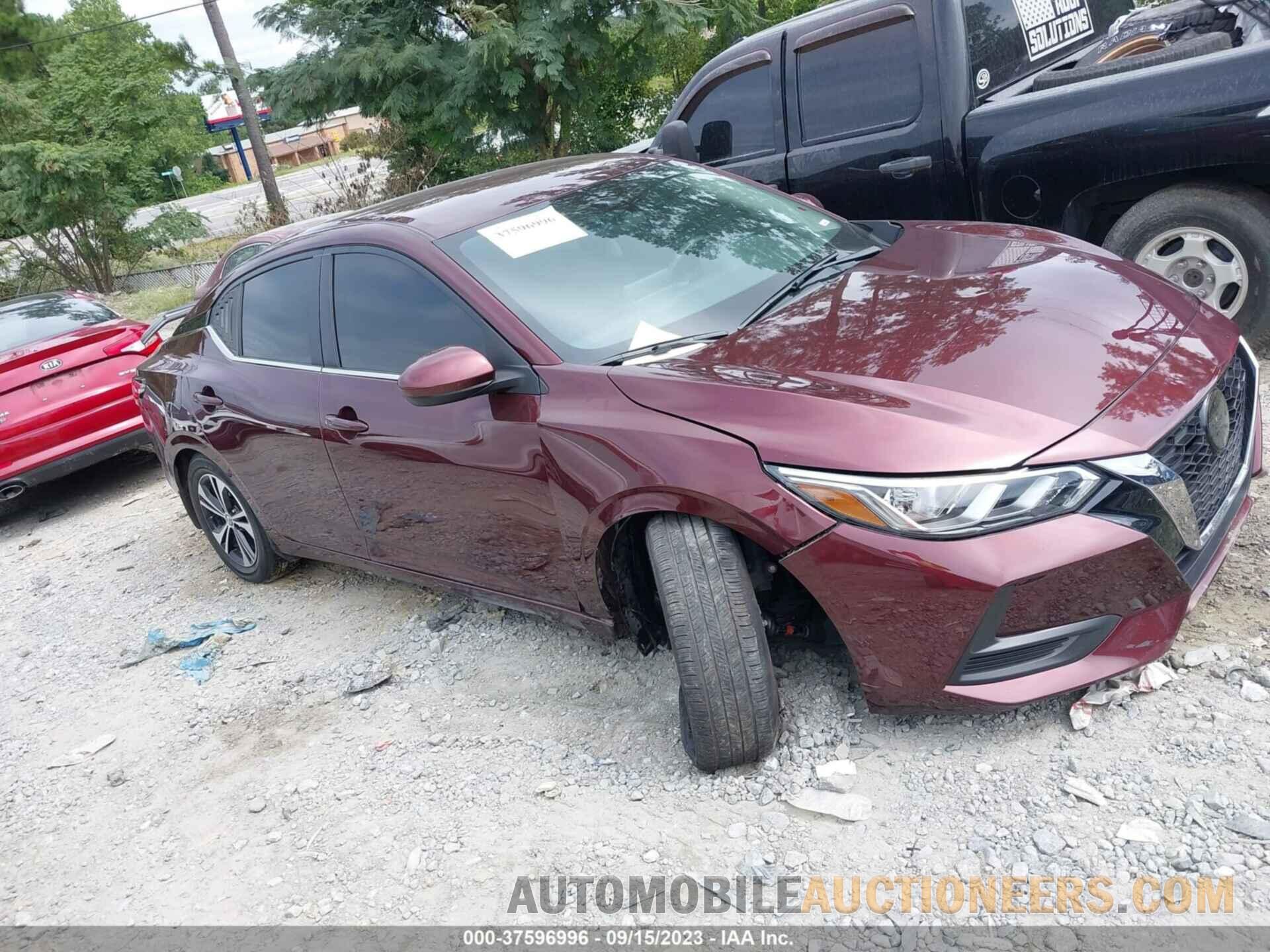 3N1AB8CV1NY256846 NISSAN SENTRA 2022