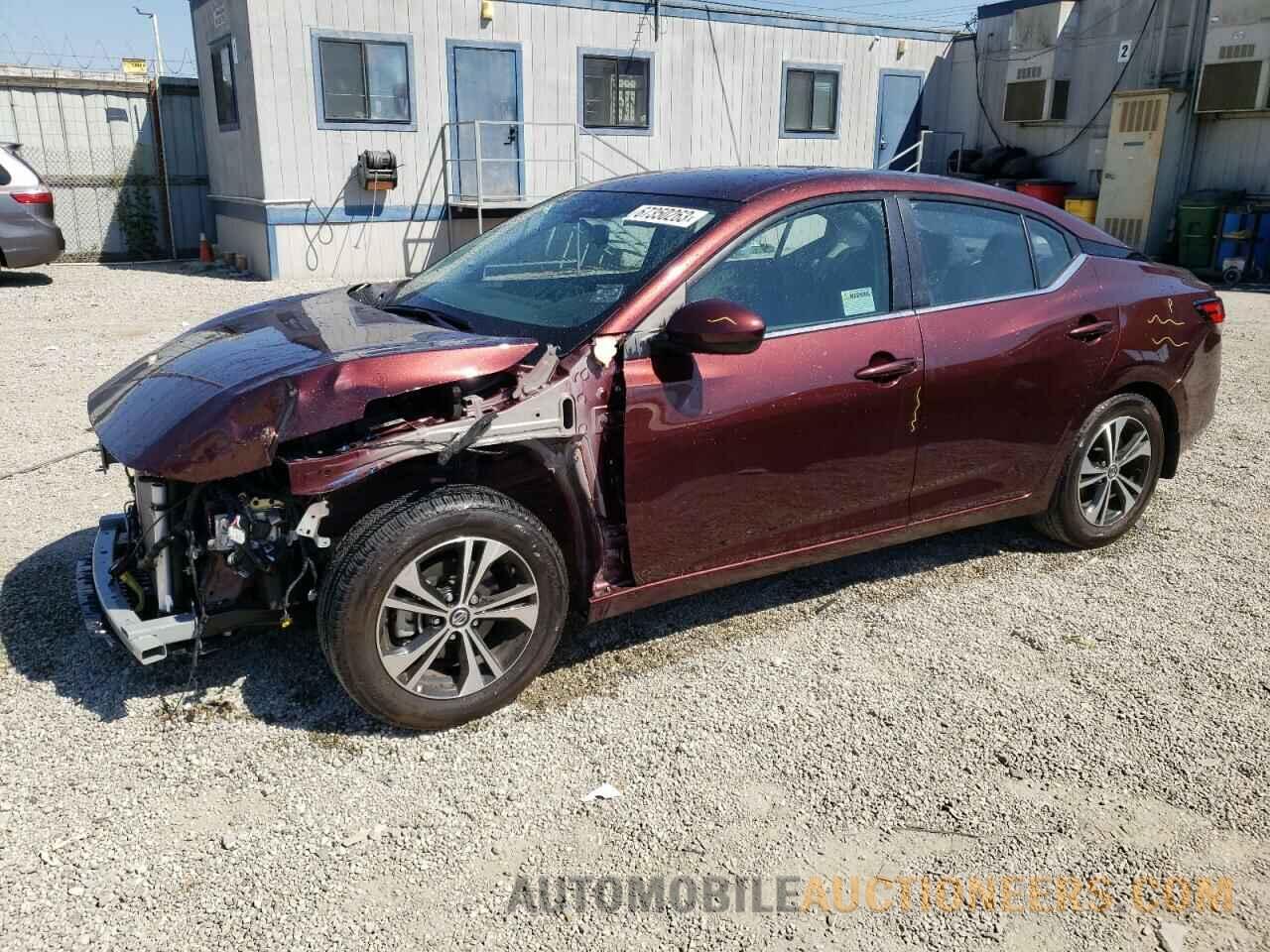 3N1AB8CV1NY268656 NISSAN SENTRA 2022