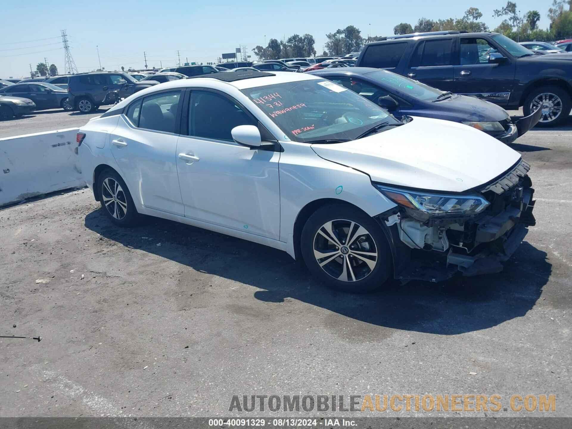 3N1AB8CV1NY274554 NISSAN SENTRA 2022