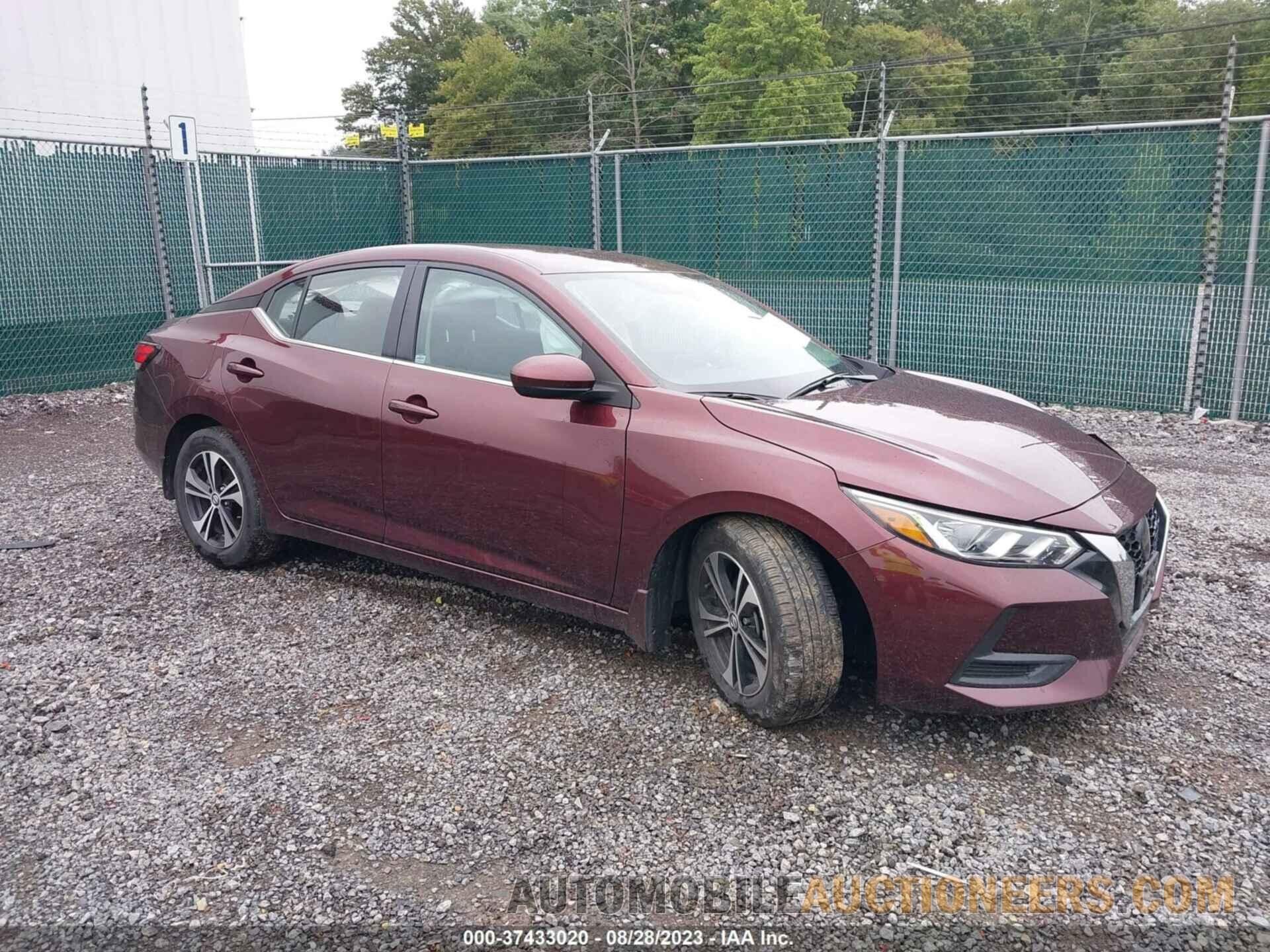 3N1AB8CV1NY283576 NISSAN SENTRA 2022