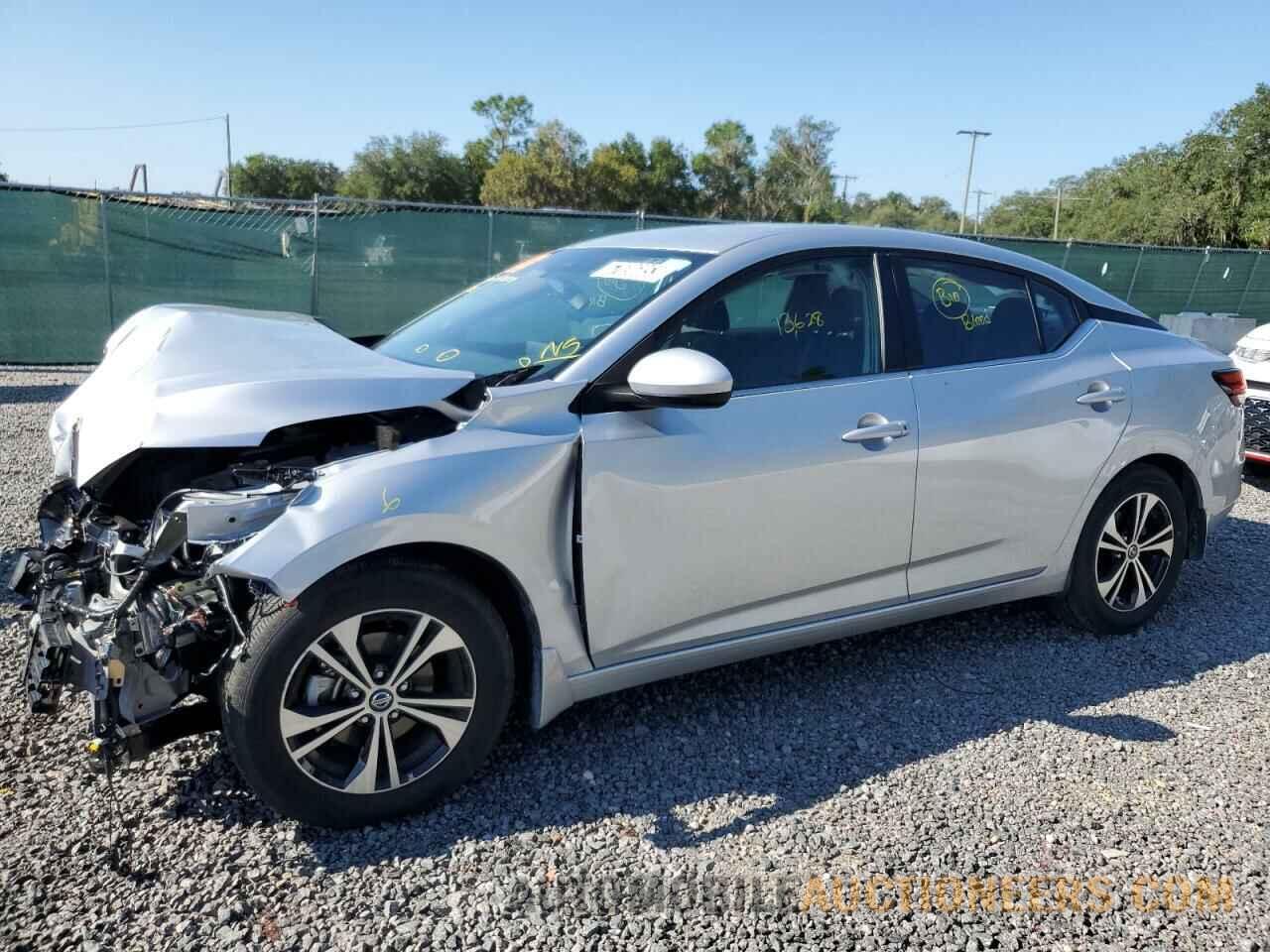 3N1AB8CV1NY293038 NISSAN SENTRA 2022