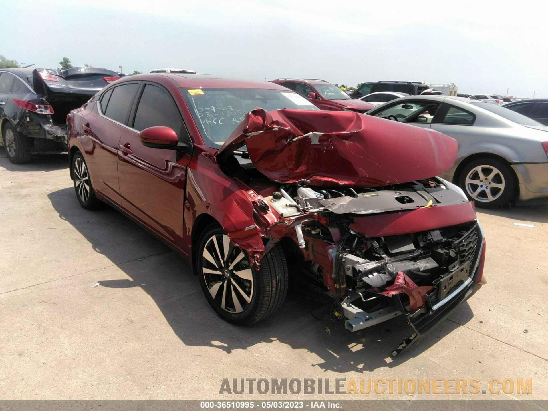 3N1AB8CV1NY294187 NISSAN SENTRA 2022