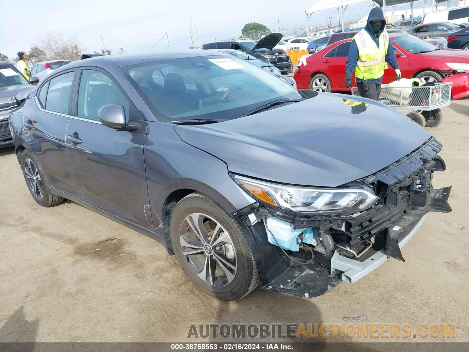 3N1AB8CV1NY296621 NISSAN SENTRA 2022