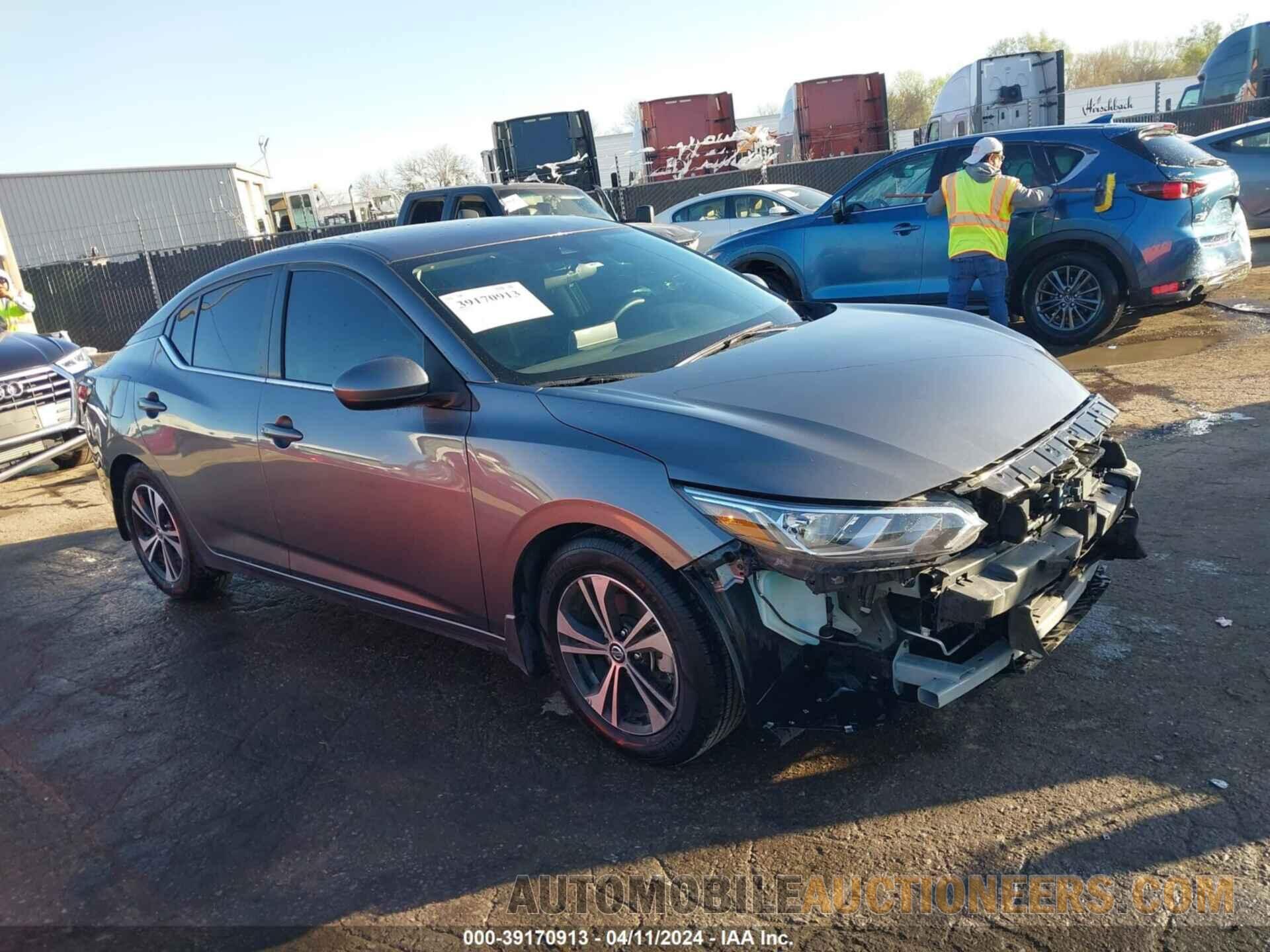 3N1AB8CV1NY304300 NISSAN SENTRA 2022