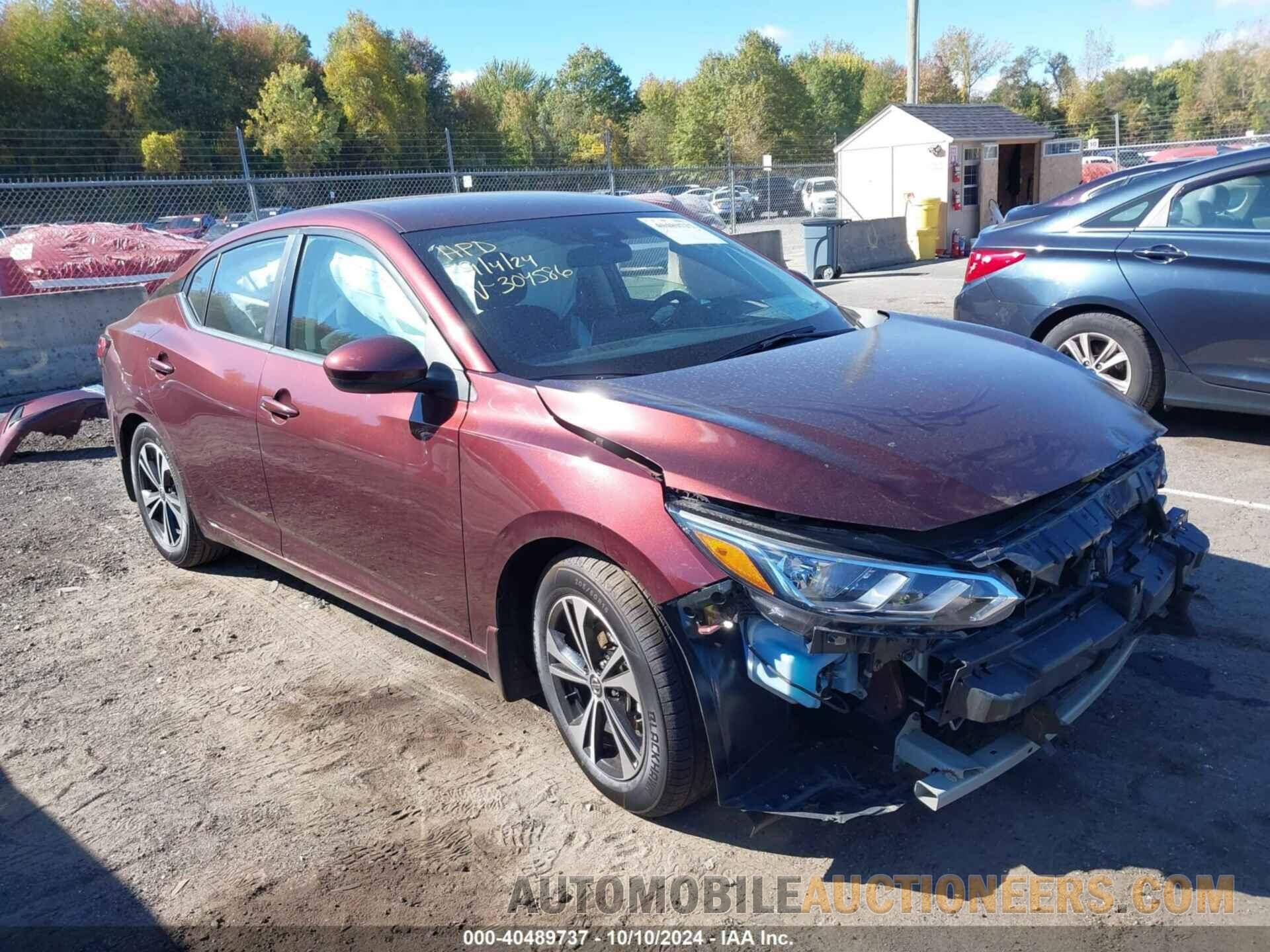 3N1AB8CV1NY304586 NISSAN SENTRA 2022