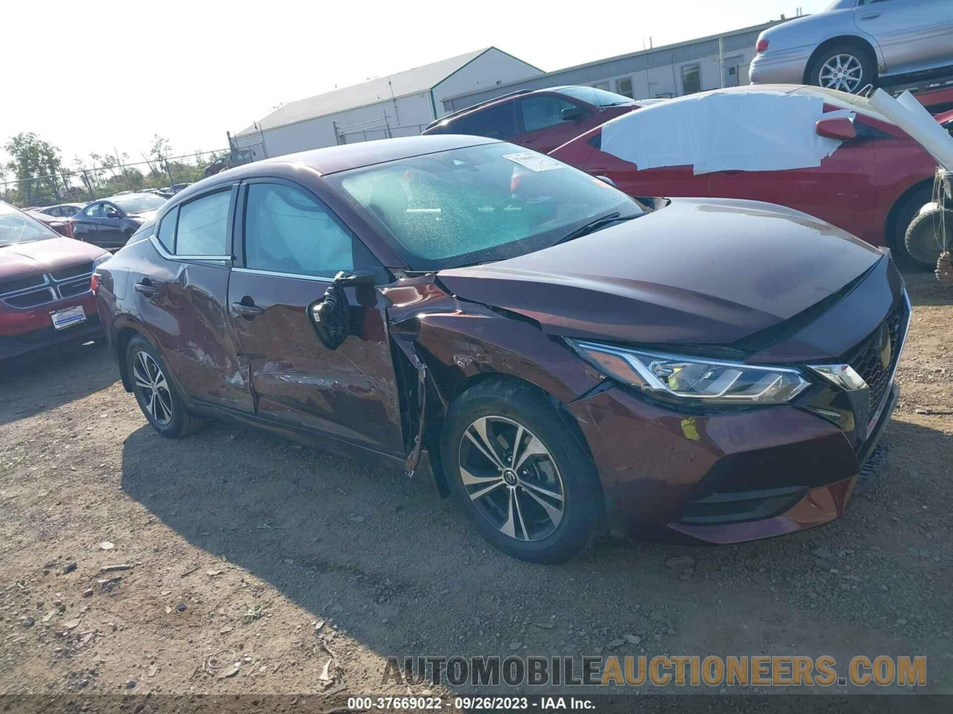 3N1AB8CV1NY308489 NISSAN SENTRA 2022