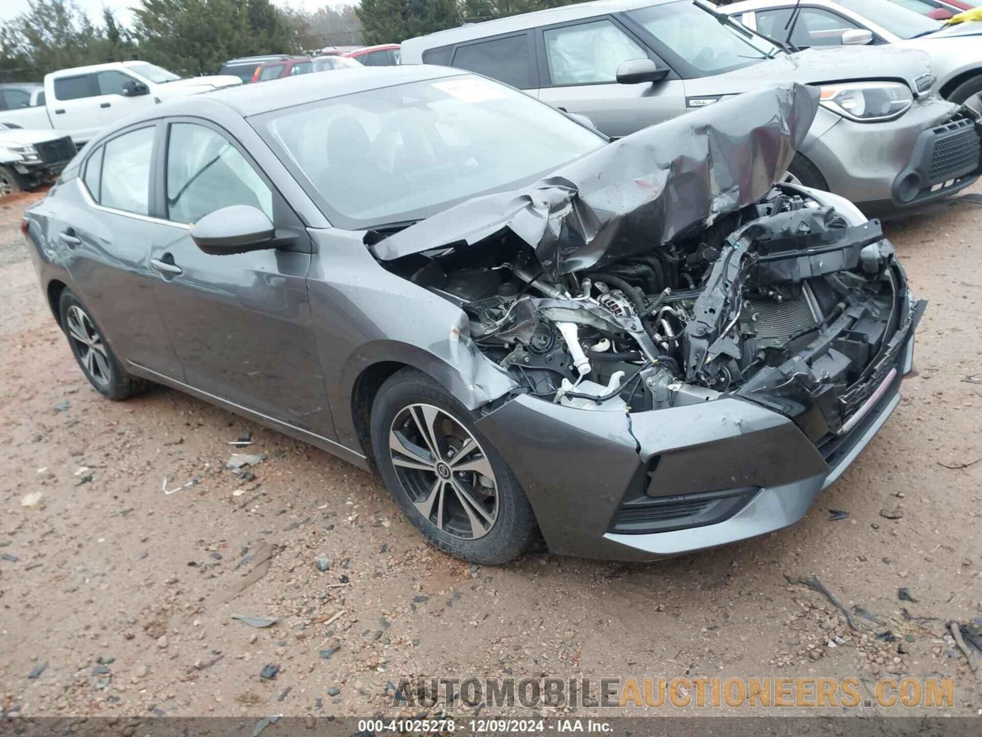 3N1AB8CV1NY318553 NISSAN SENTRA 2022