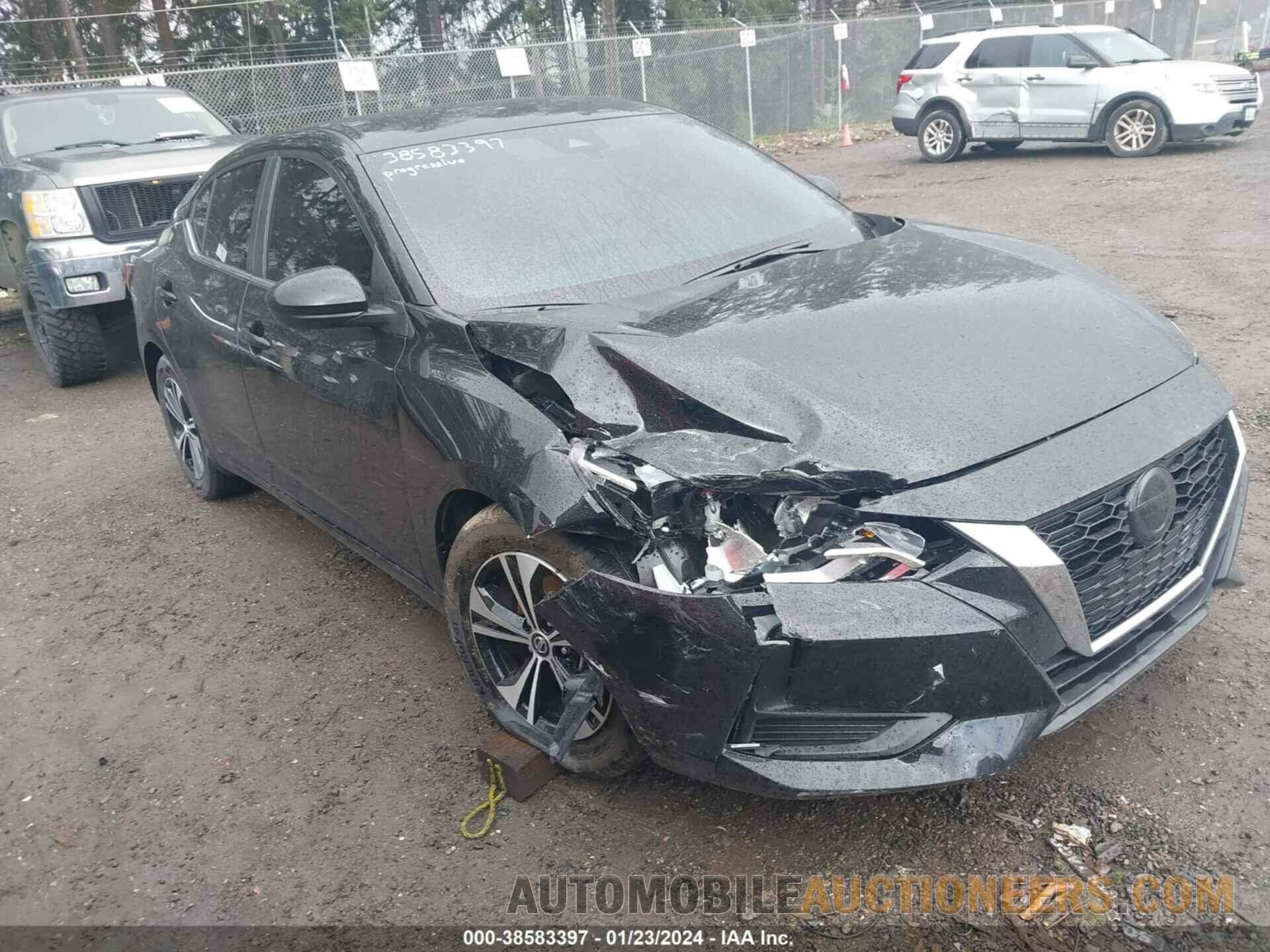 3N1AB8CV1NY320609 NISSAN SENTRA 2022