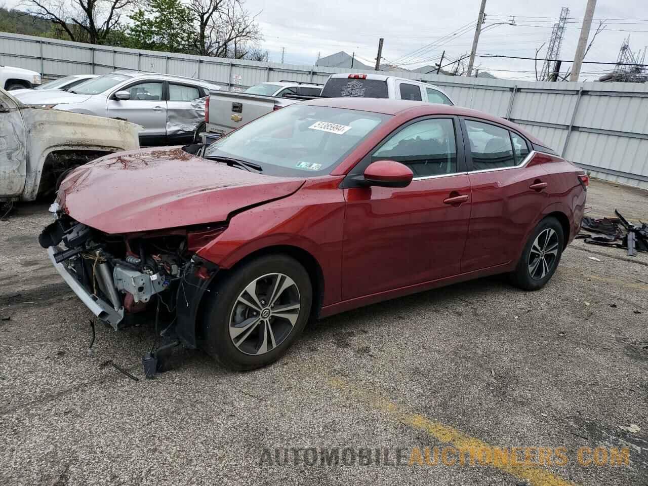 3N1AB8CV1PY311637 NISSAN SENTRA 2023