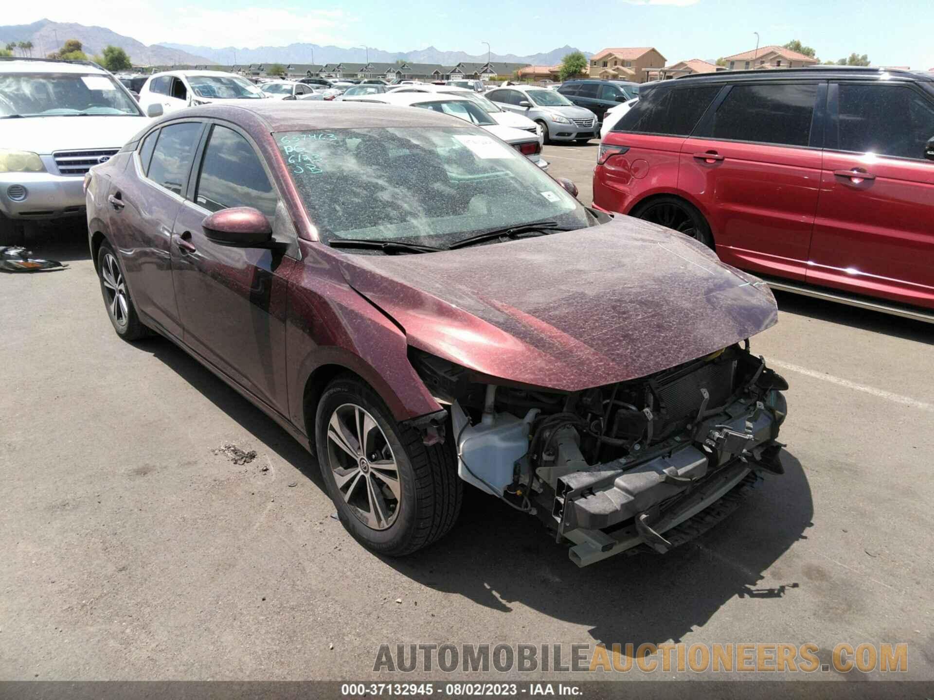 3N1AB8CV2LY249353 NISSAN SENTRA 2020