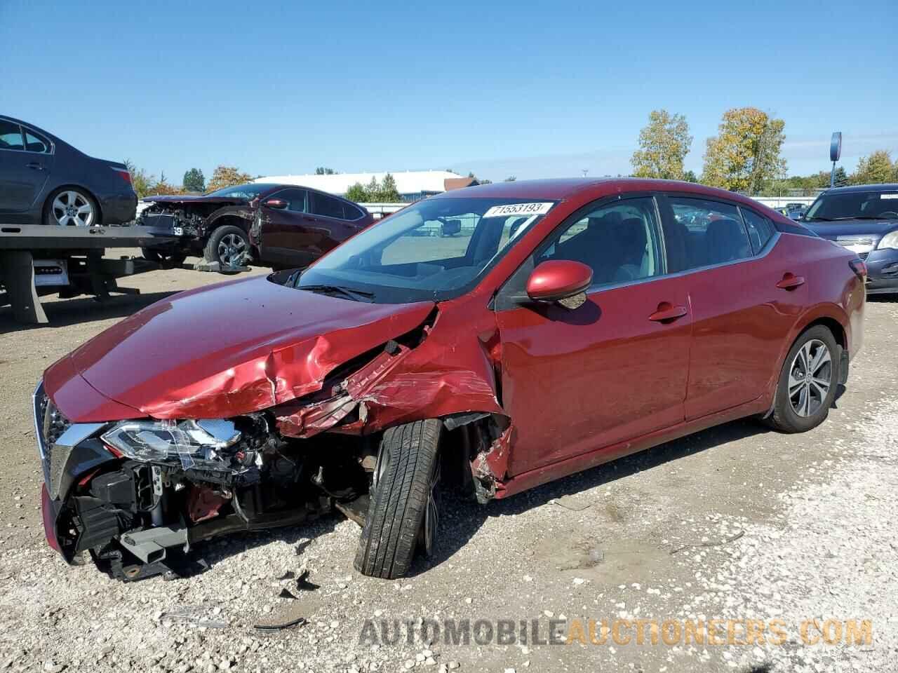 3N1AB8CV2LY257596 NISSAN SENTRA 2020