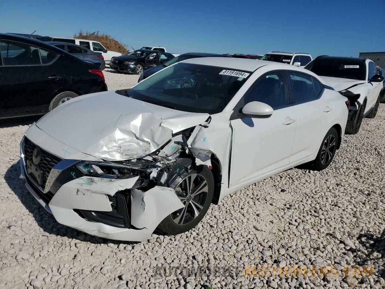 3N1AB8CV2NY202472 NISSAN SENTRA 2022