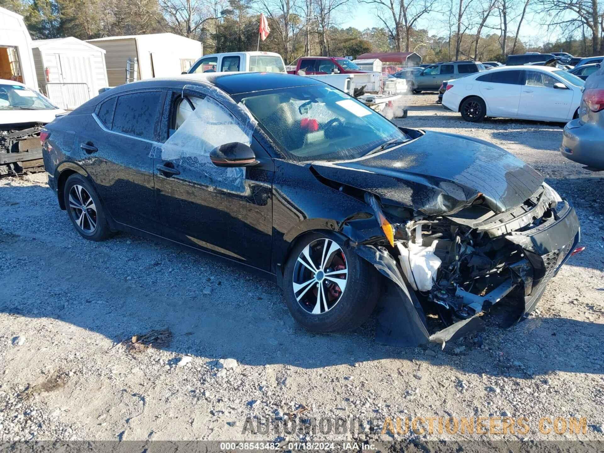 3N1AB8CV2NY229624 NISSAN SENTRA 2022