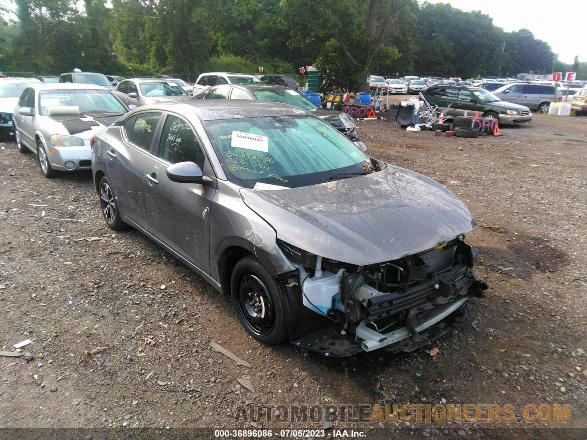 3N1AB8CV2NY242860 NISSAN SENTRA 2022