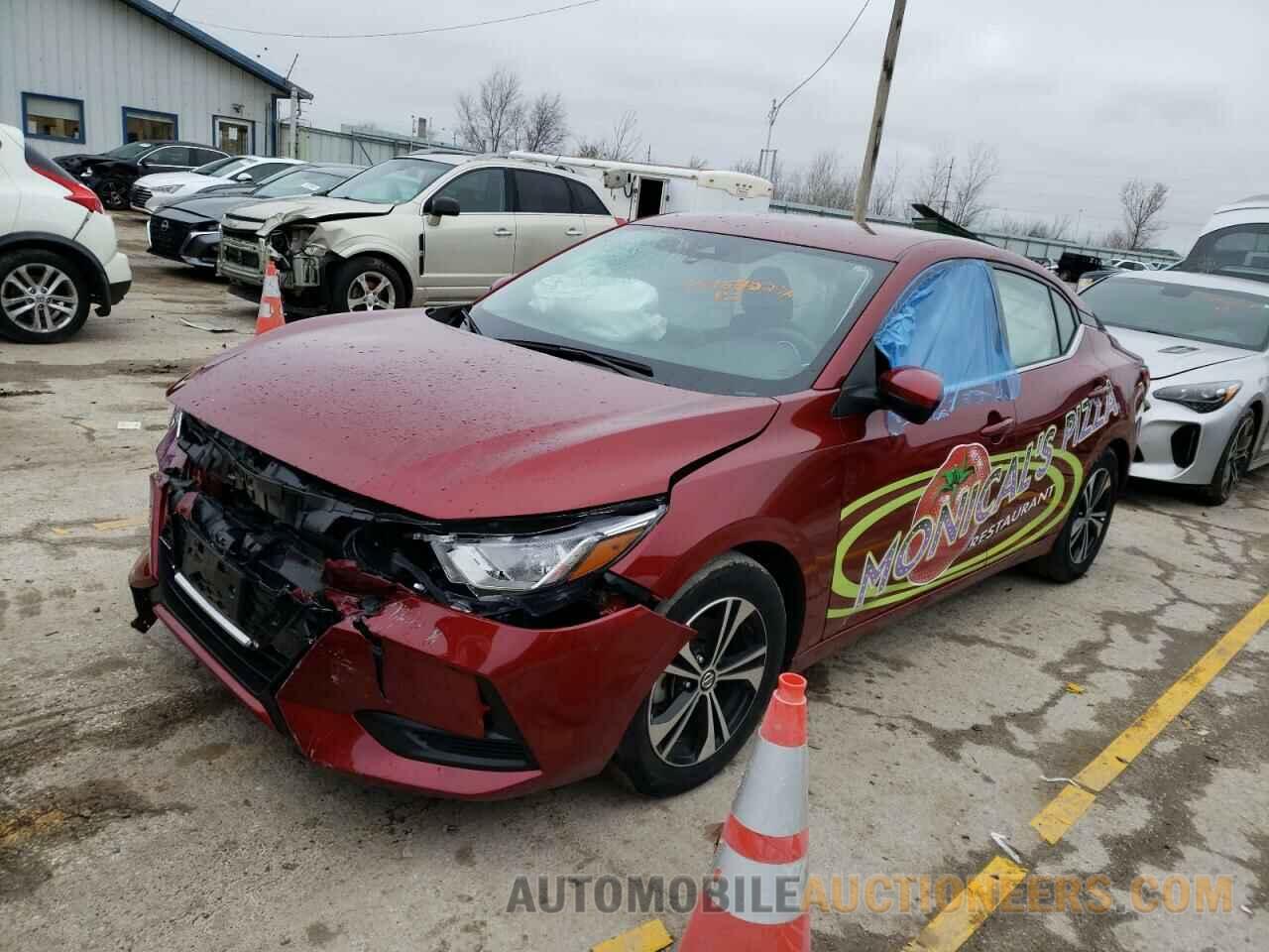 3N1AB8CV2NY246665 NISSAN SENTRA 2022