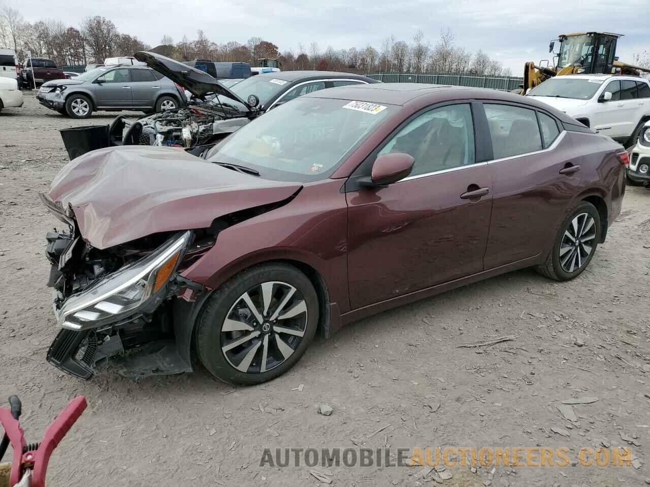 3N1AB8CV2NY254040 NISSAN SENTRA 2022