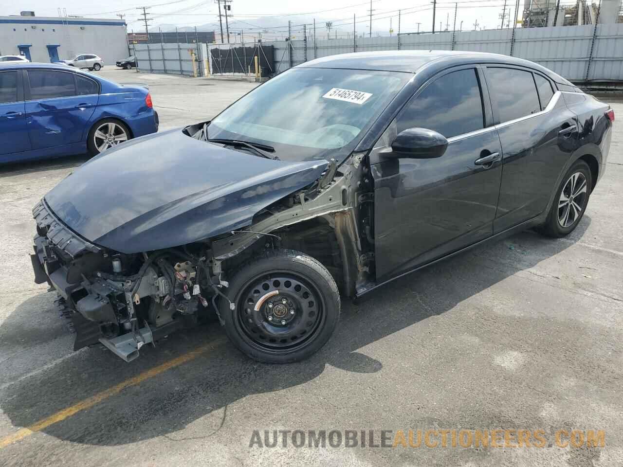 3N1AB8CV2NY256788 NISSAN SENTRA 2022