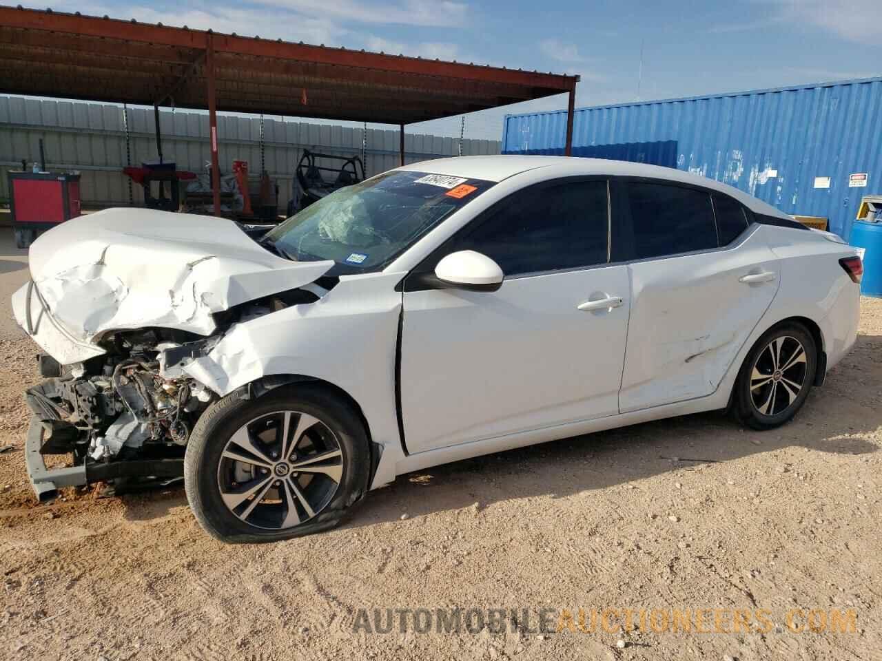 3N1AB8CV2NY268892 NISSAN SENTRA 2022