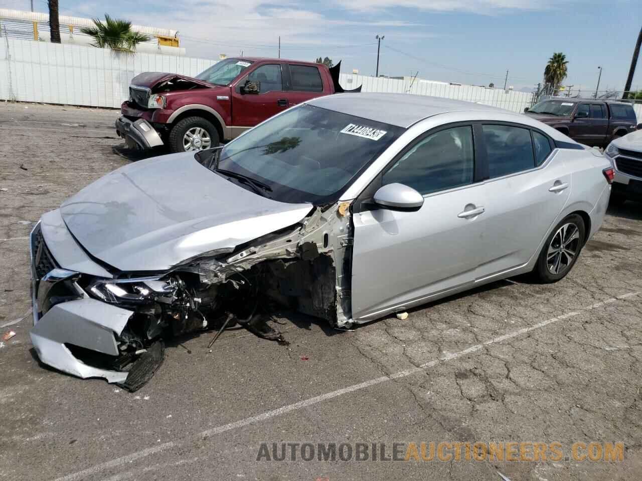 3N1AB8CV2NY284137 NISSAN SENTRA 2022