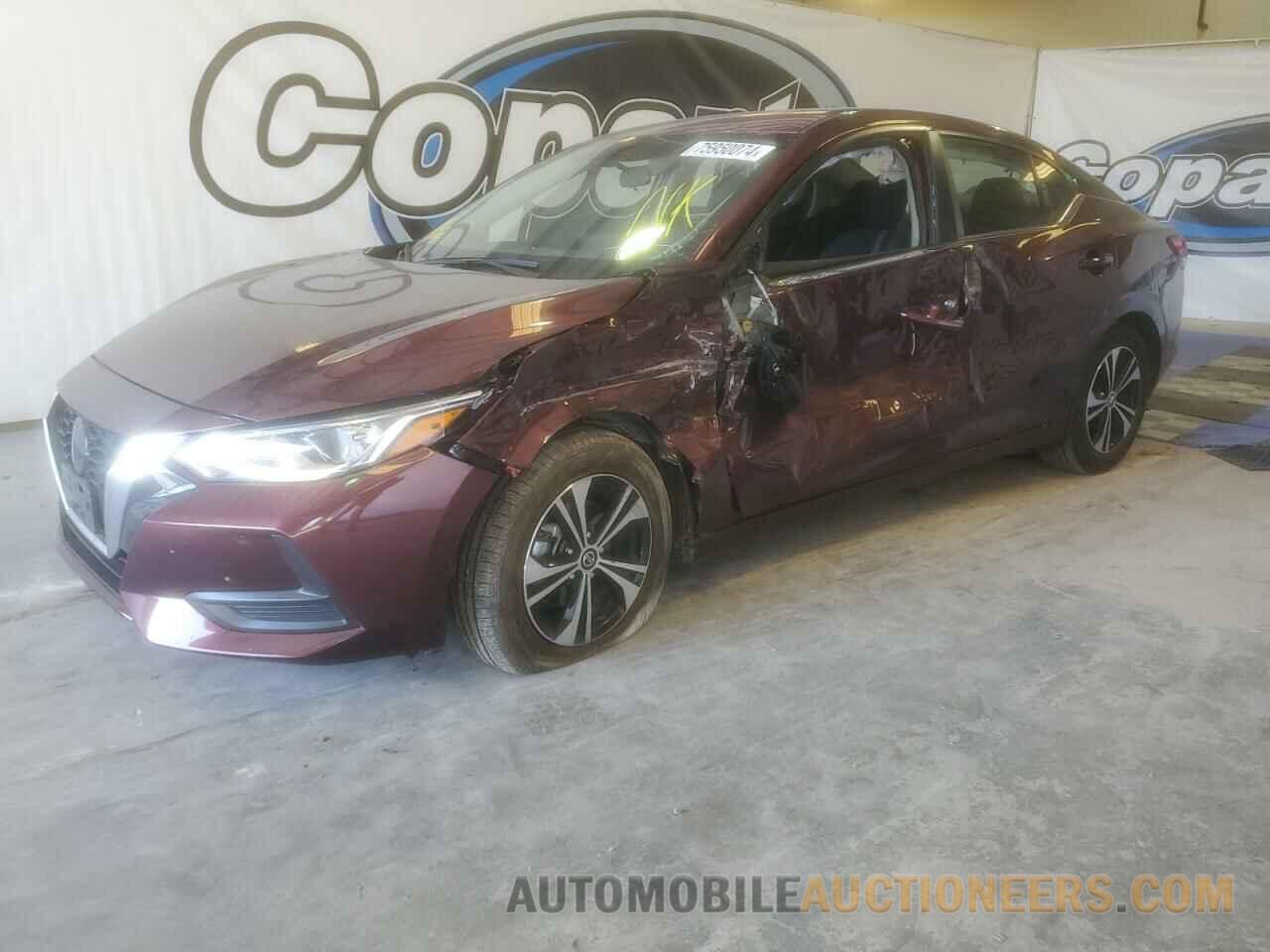 3N1AB8CV2NY288656 NISSAN SENTRA 2022