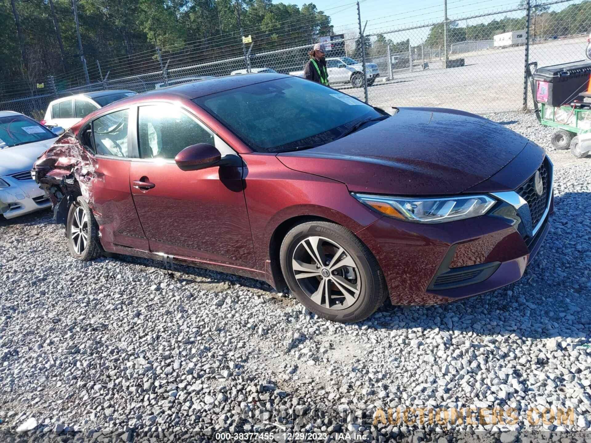 3N1AB8CV2NY308016 NISSAN SENTRA 2022