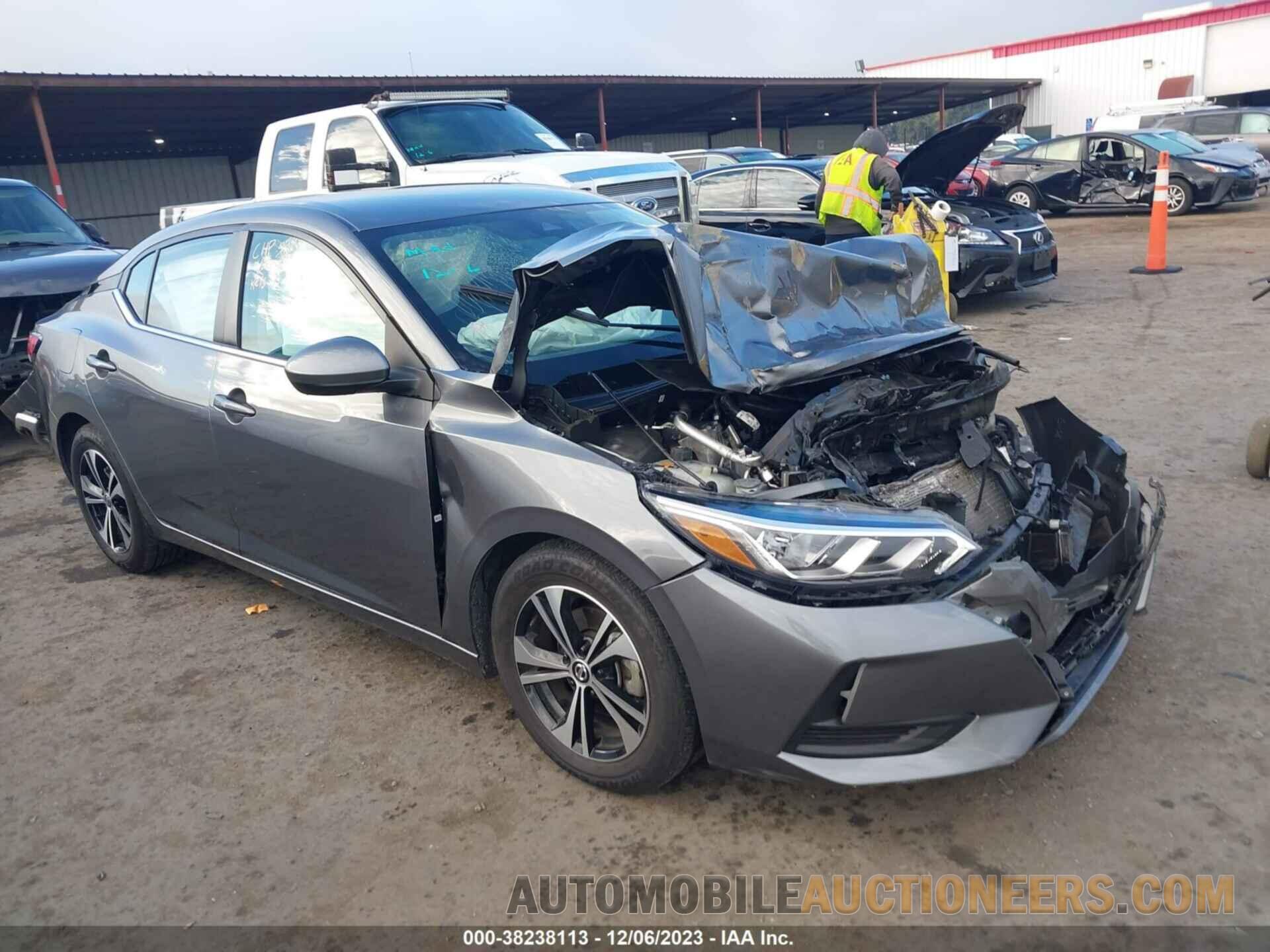 3N1AB8CV2NY311465 NISSAN SENTRA 2022