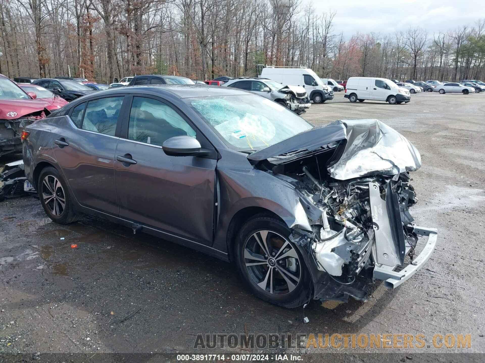 3N1AB8CV2NY320201 NISSAN SENTRA 2022