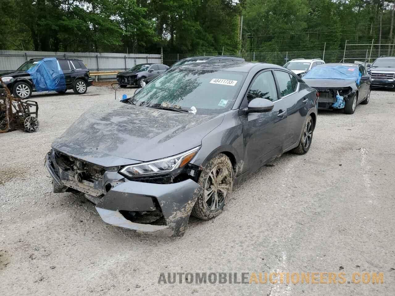 3N1AB8CV2NY320375 NISSAN SENTRA 2022