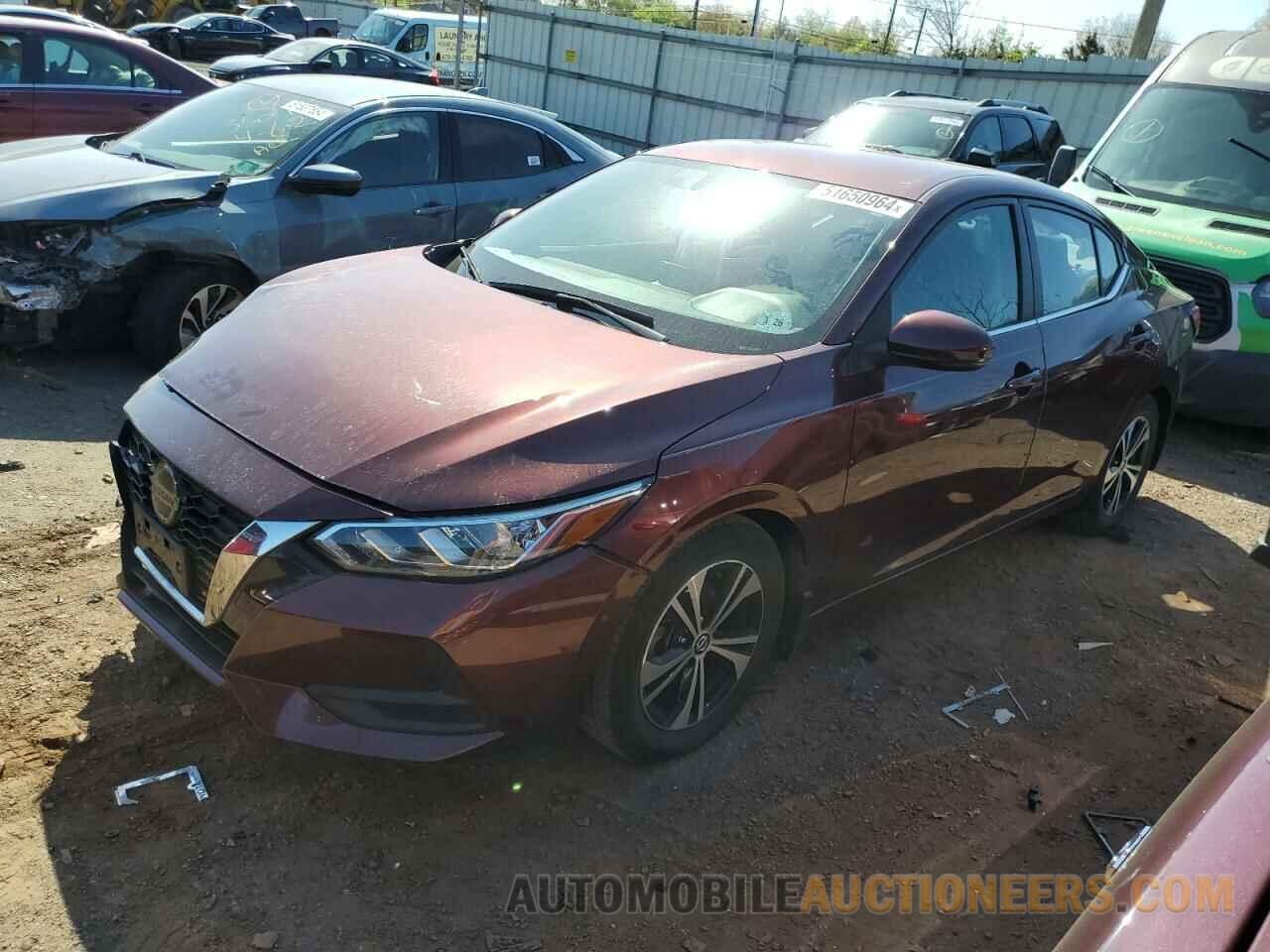 3N1AB8CV3LY278196 NISSAN SENTRA 2020